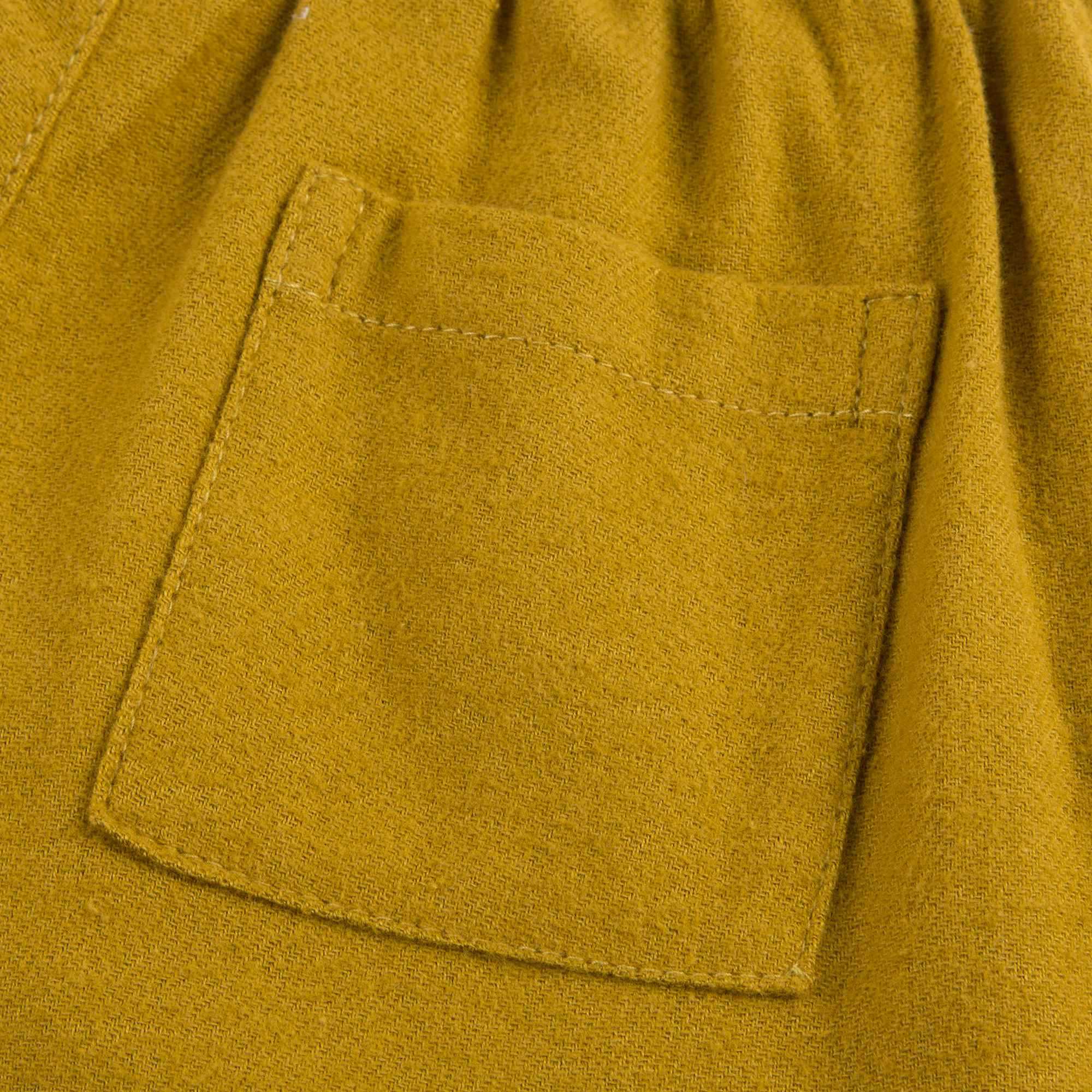 Baby Yellow Cotton Trousers