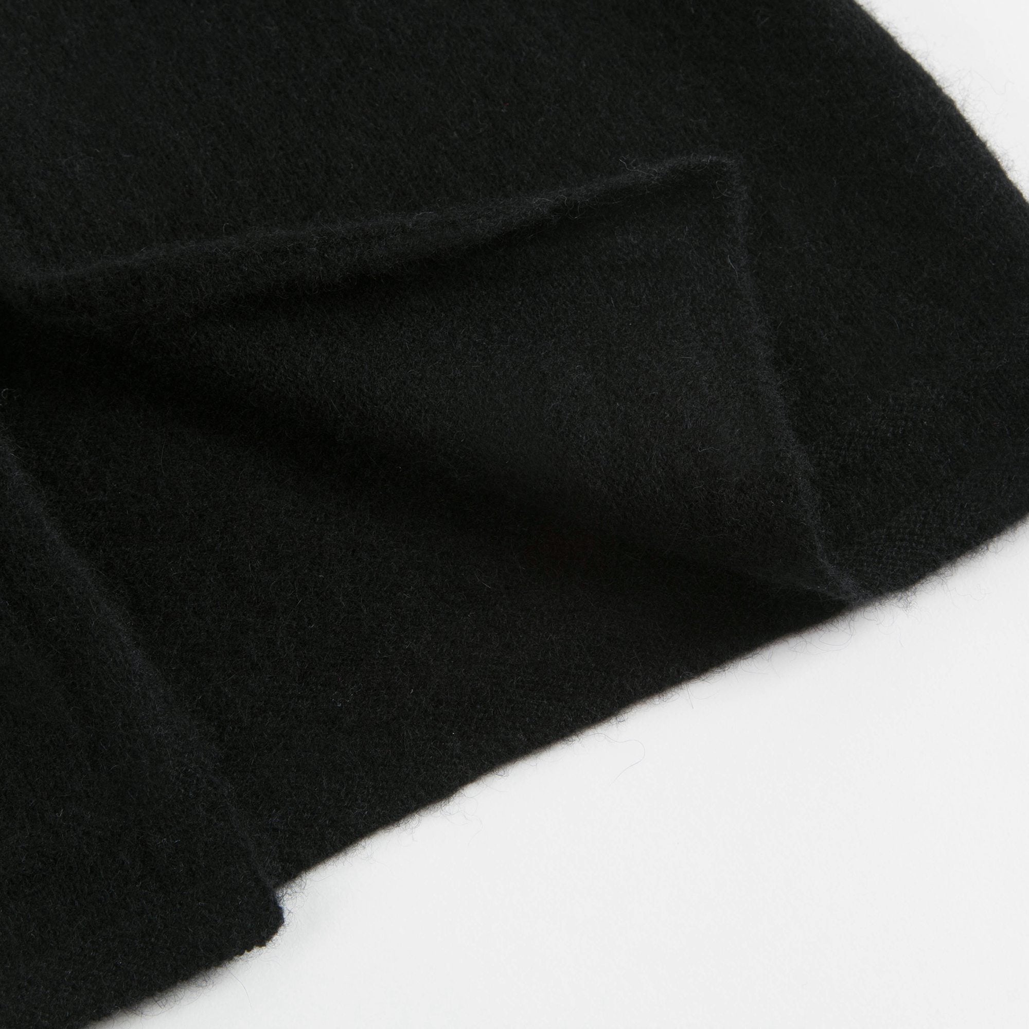 女小童黑色针织开衫