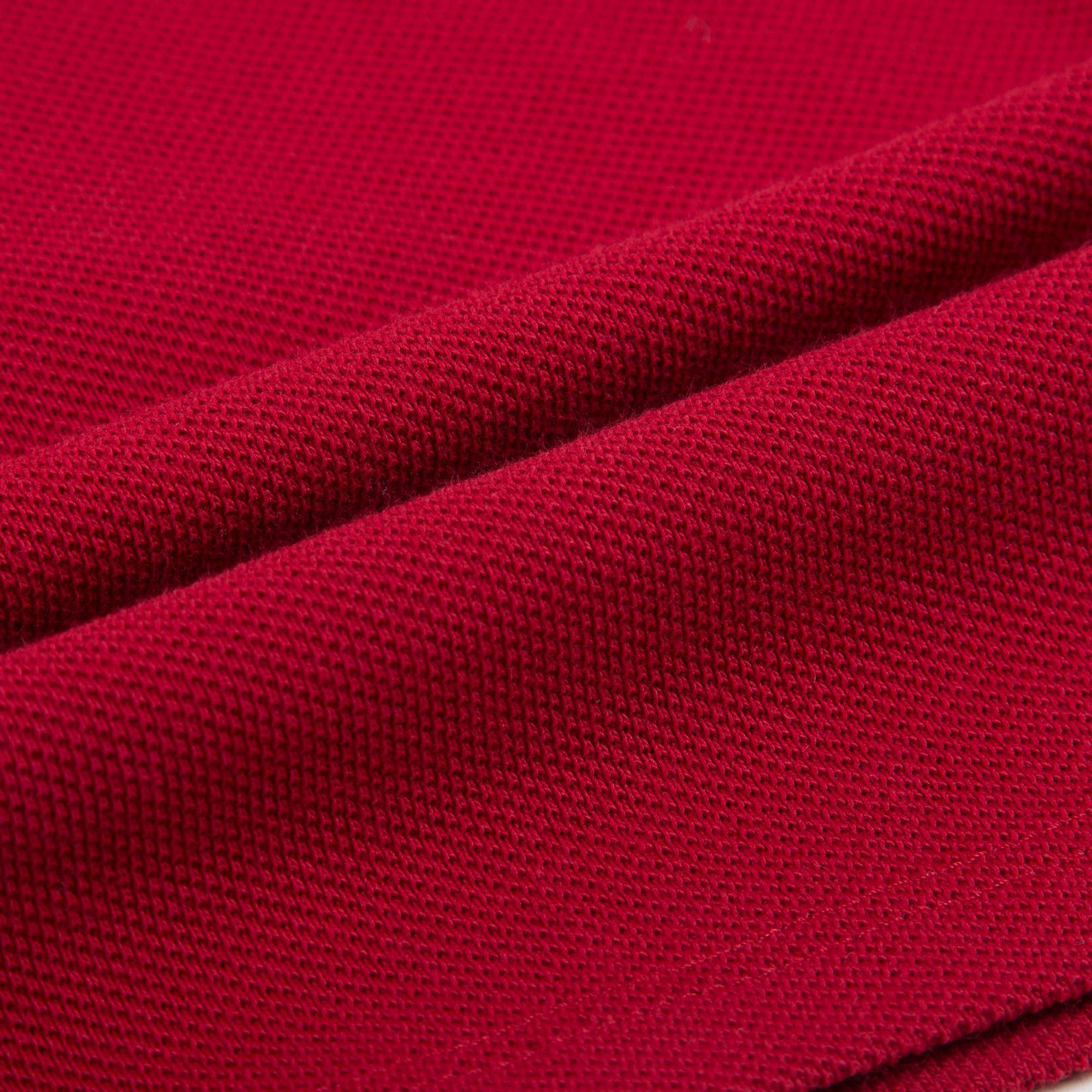 Boys Military Red Cotton Polo Shirts