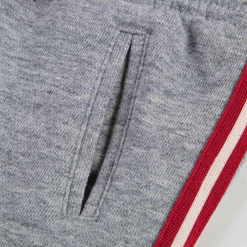 Girls Grey Cotton Tracksuit Trousers