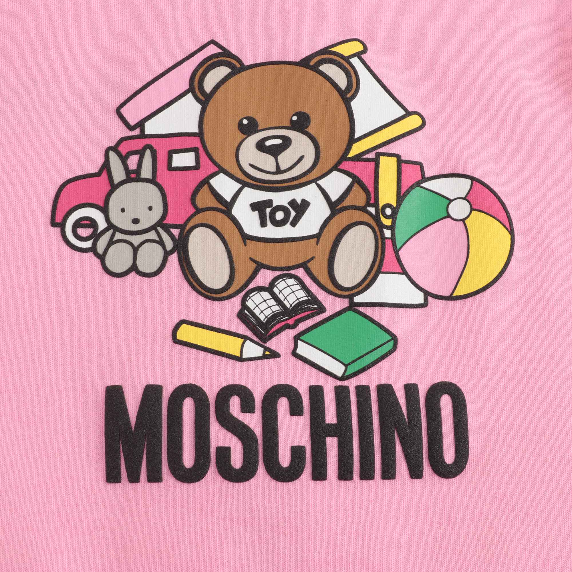 Baby Boys & Girls Pink Zip Hooded Sweatshirt