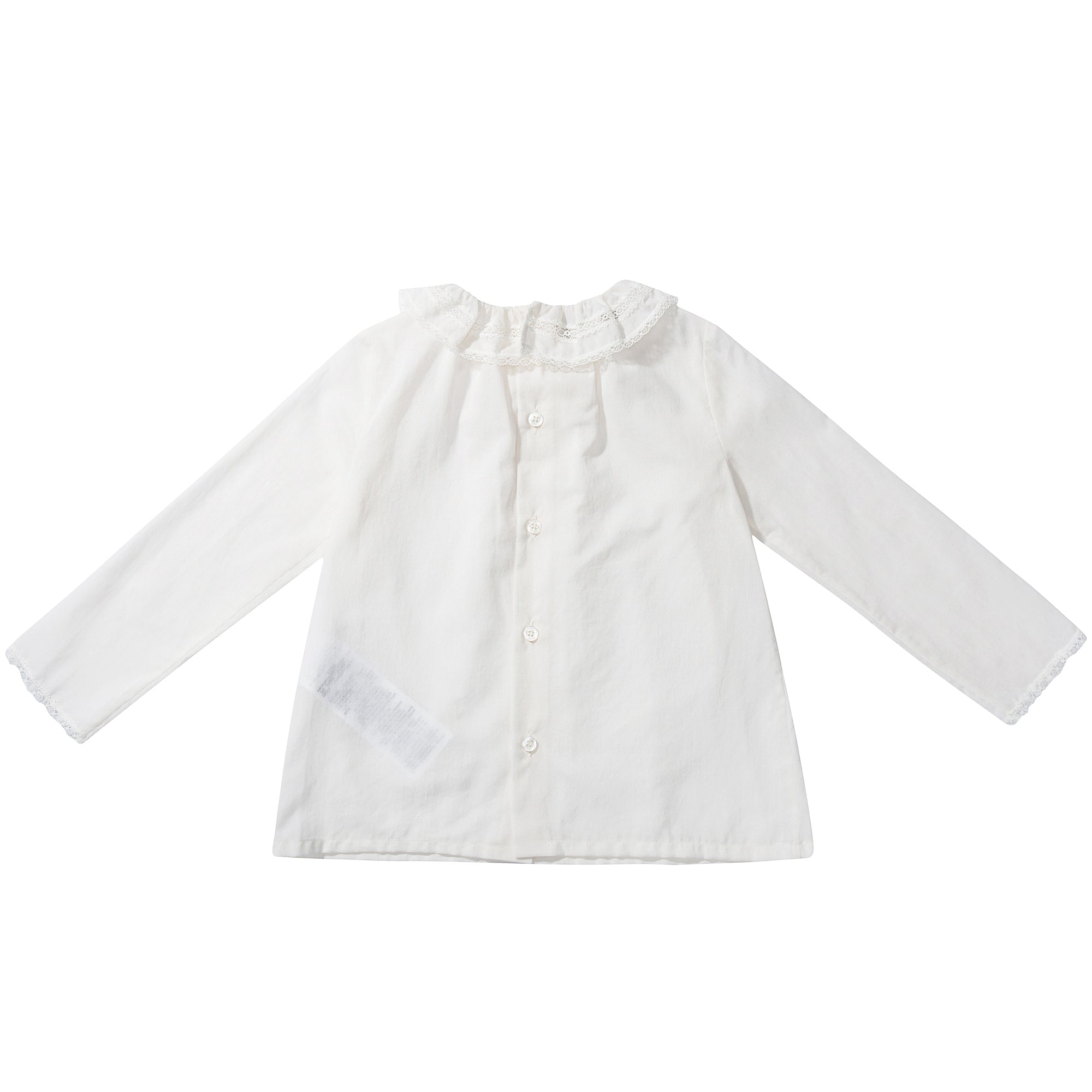 Baby Girls  Milk  Cotton Shirt