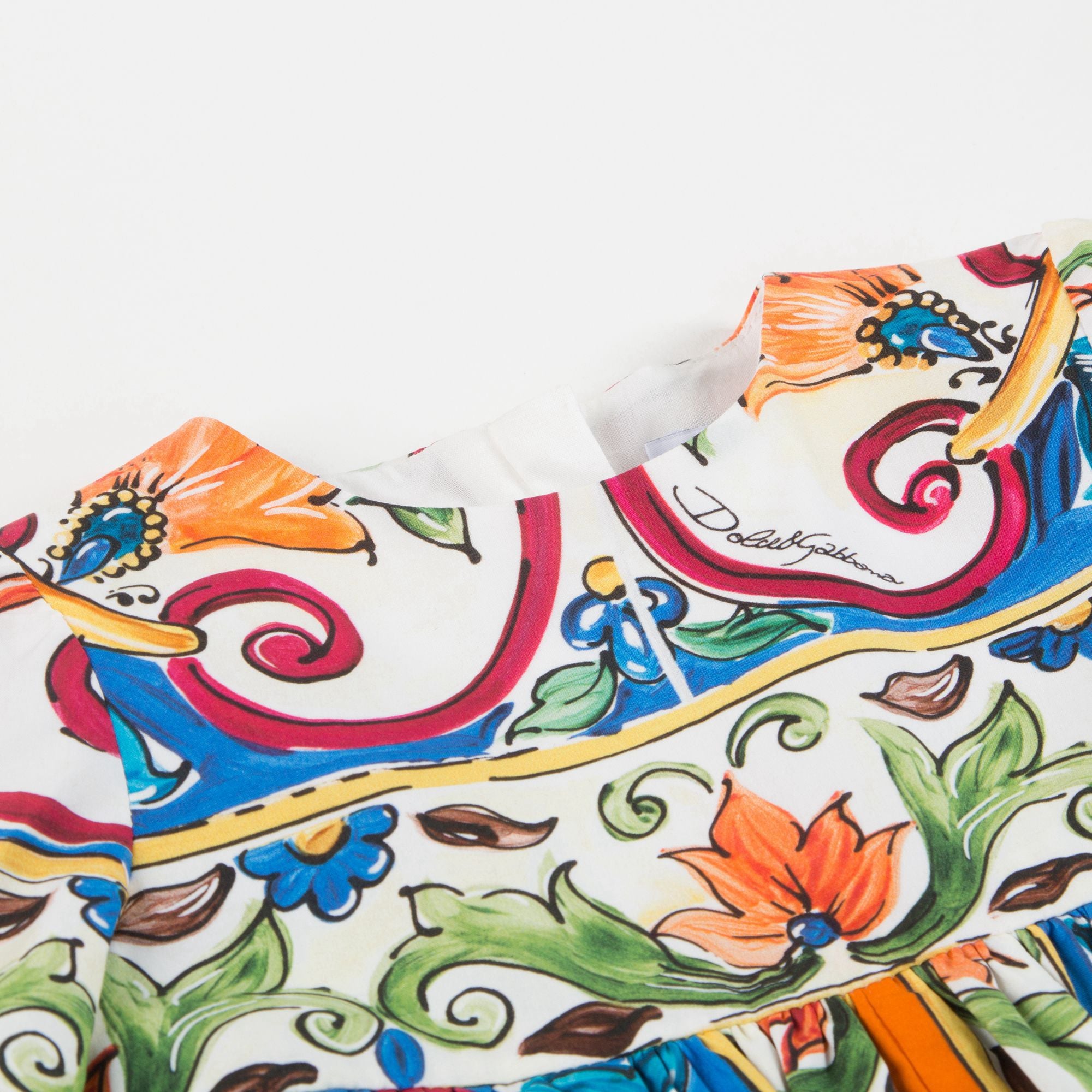 Baby Girls Lace Printing Dress
