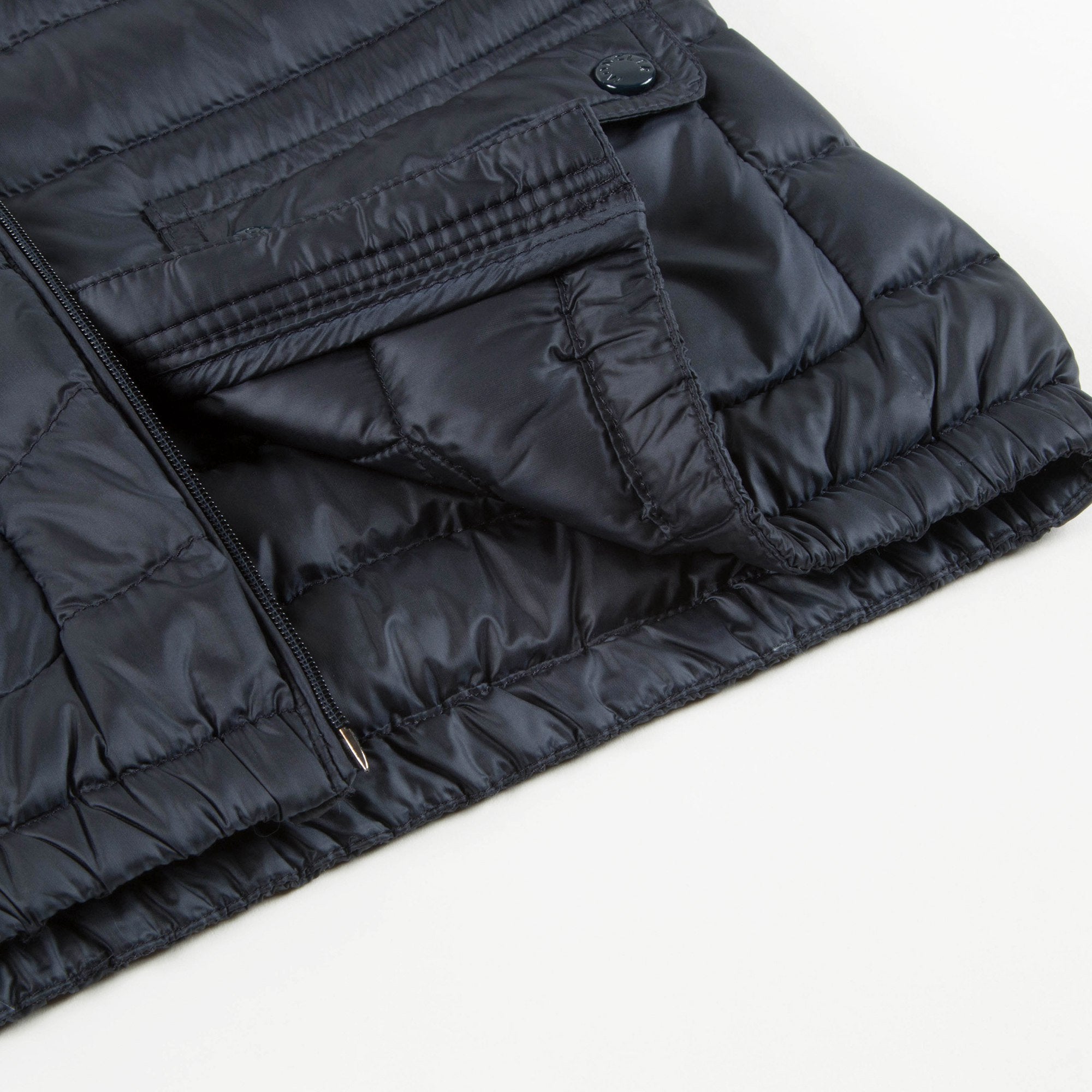 Girls Blue 'Lans' Padded Down Jacket