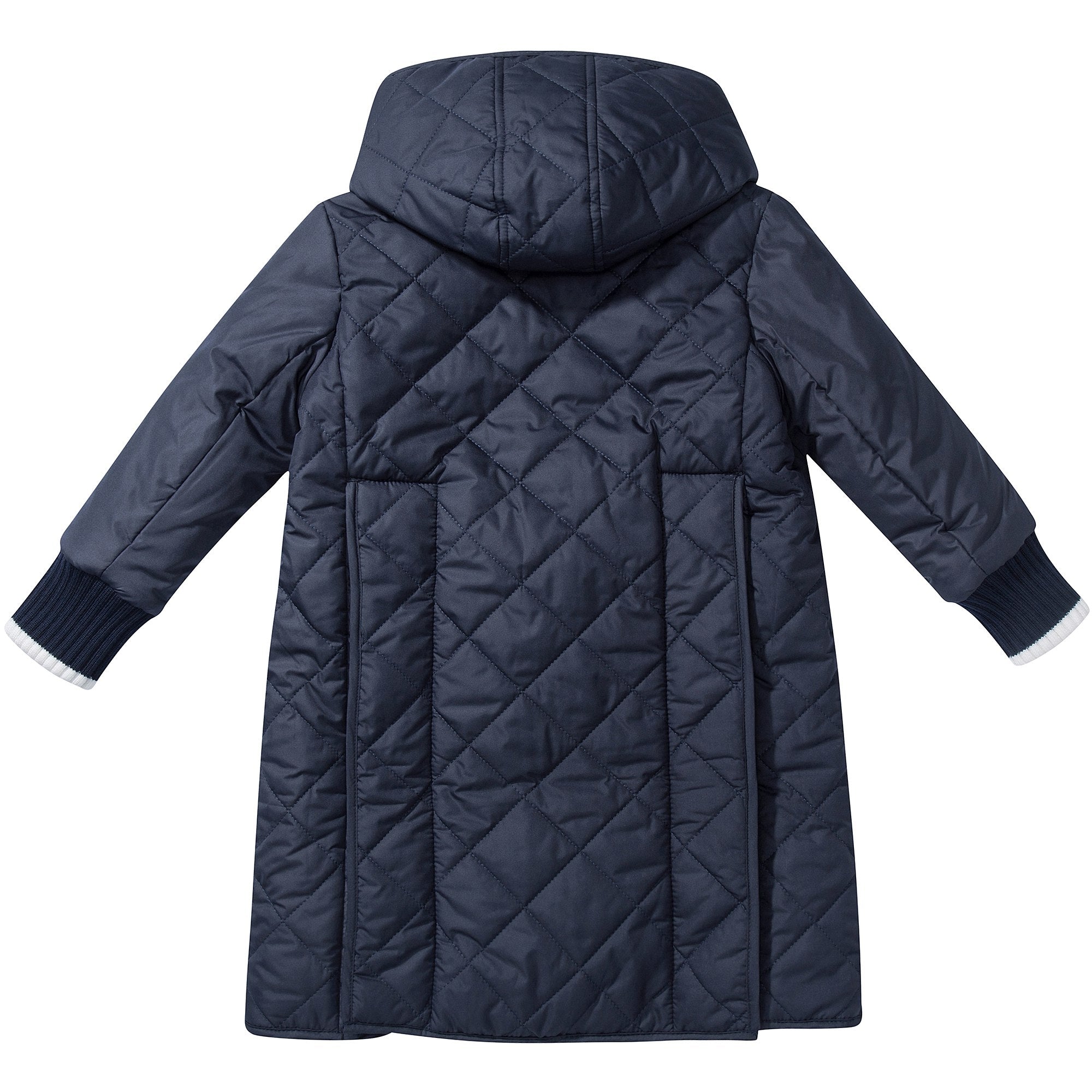 Girls Navy Blue  Coat
