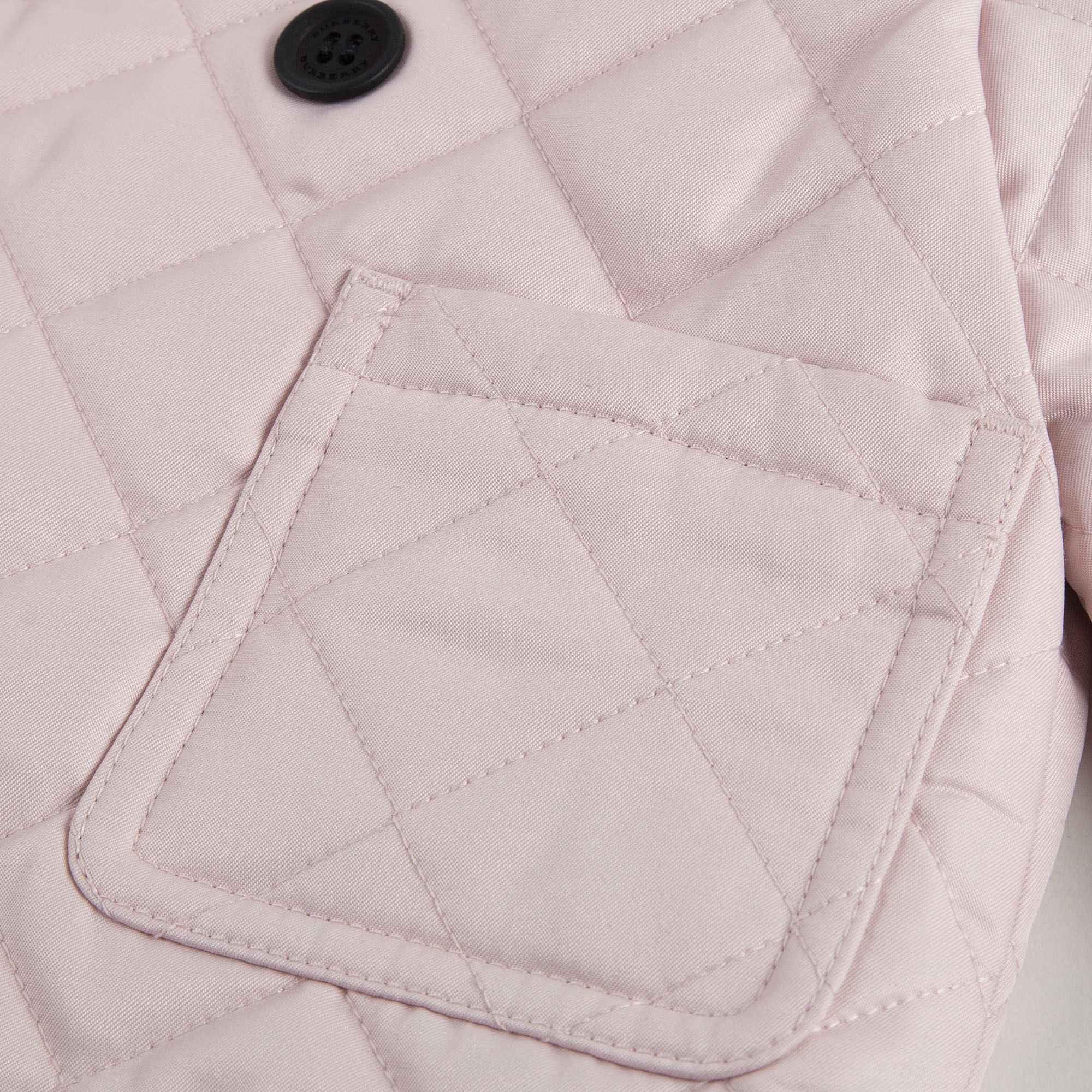 Baby Girls Pink Quilted Jacket