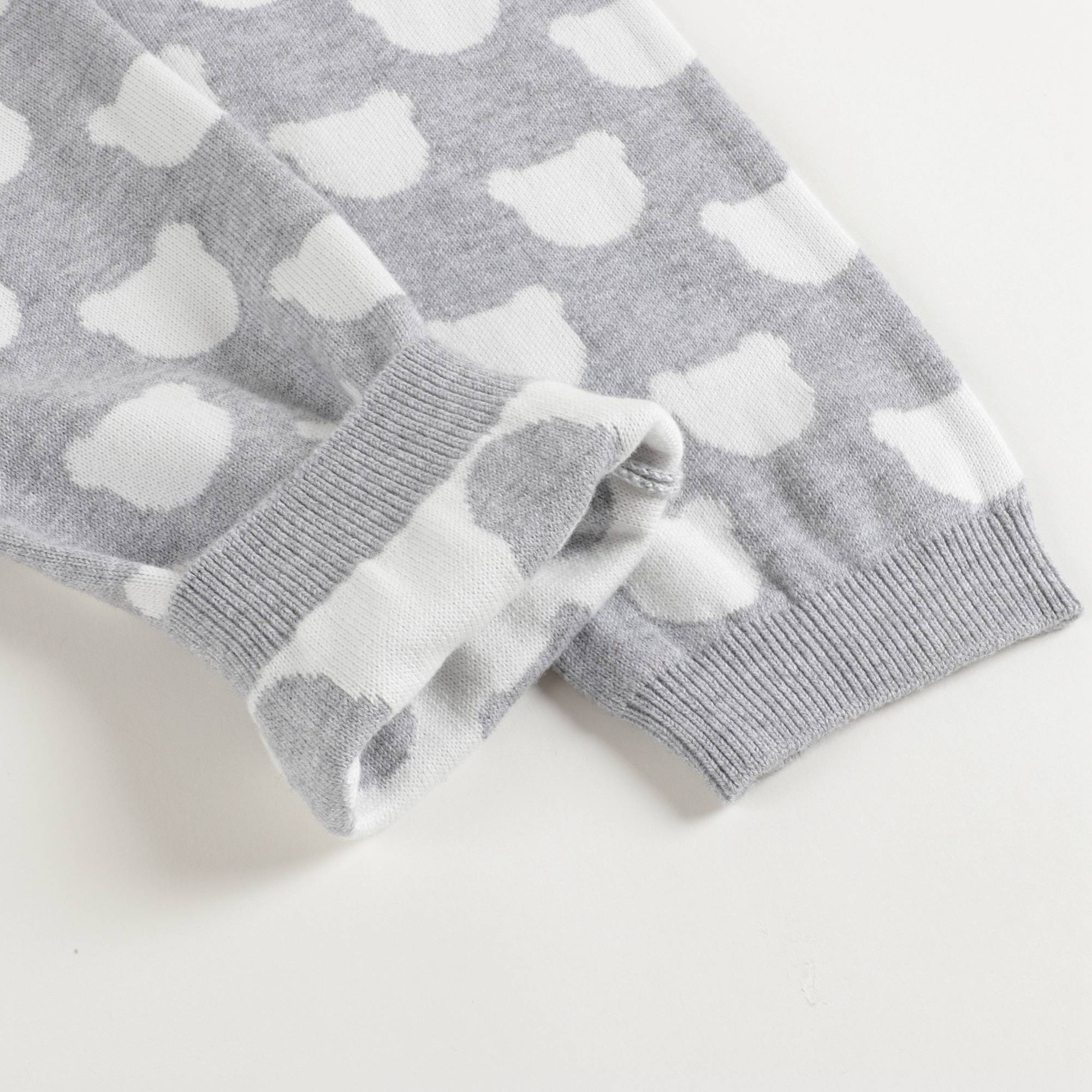 Baby Boys & Girls Grey Cotton Set