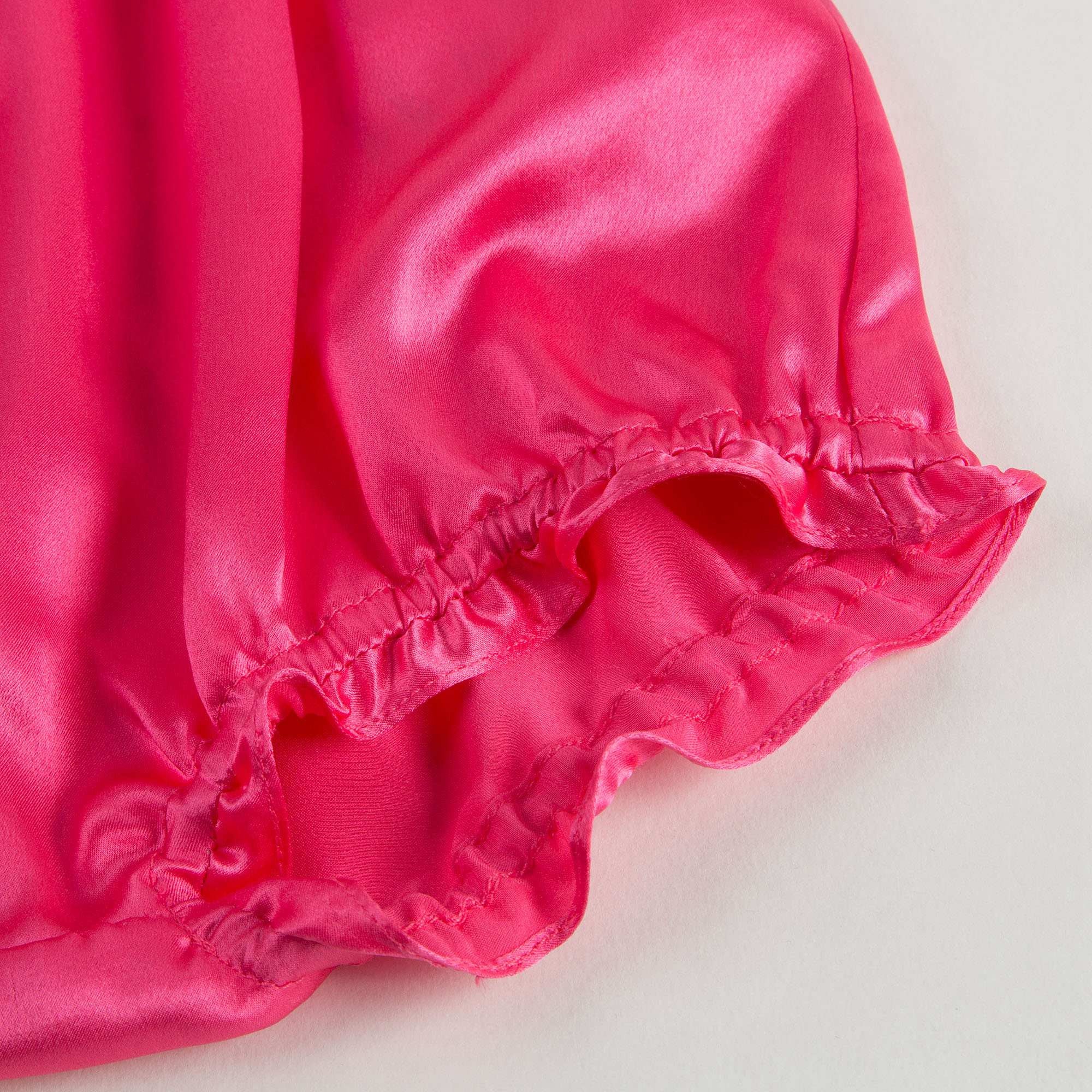 Baby Girls Pink Silk Short