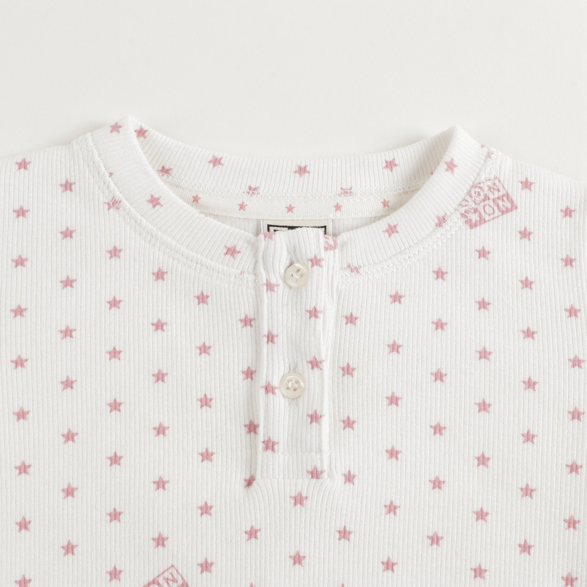 Girls White Stars Nightwear Set