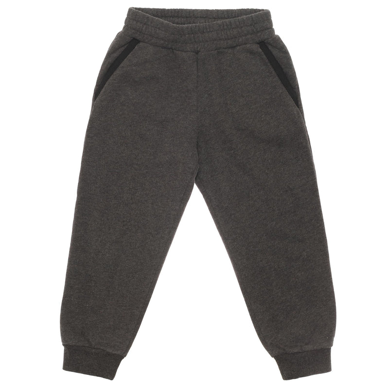 Boys Grey Hooded Cotton Jersey Tracksuit - CÉMAROSE | Children's Fashion Store - 6