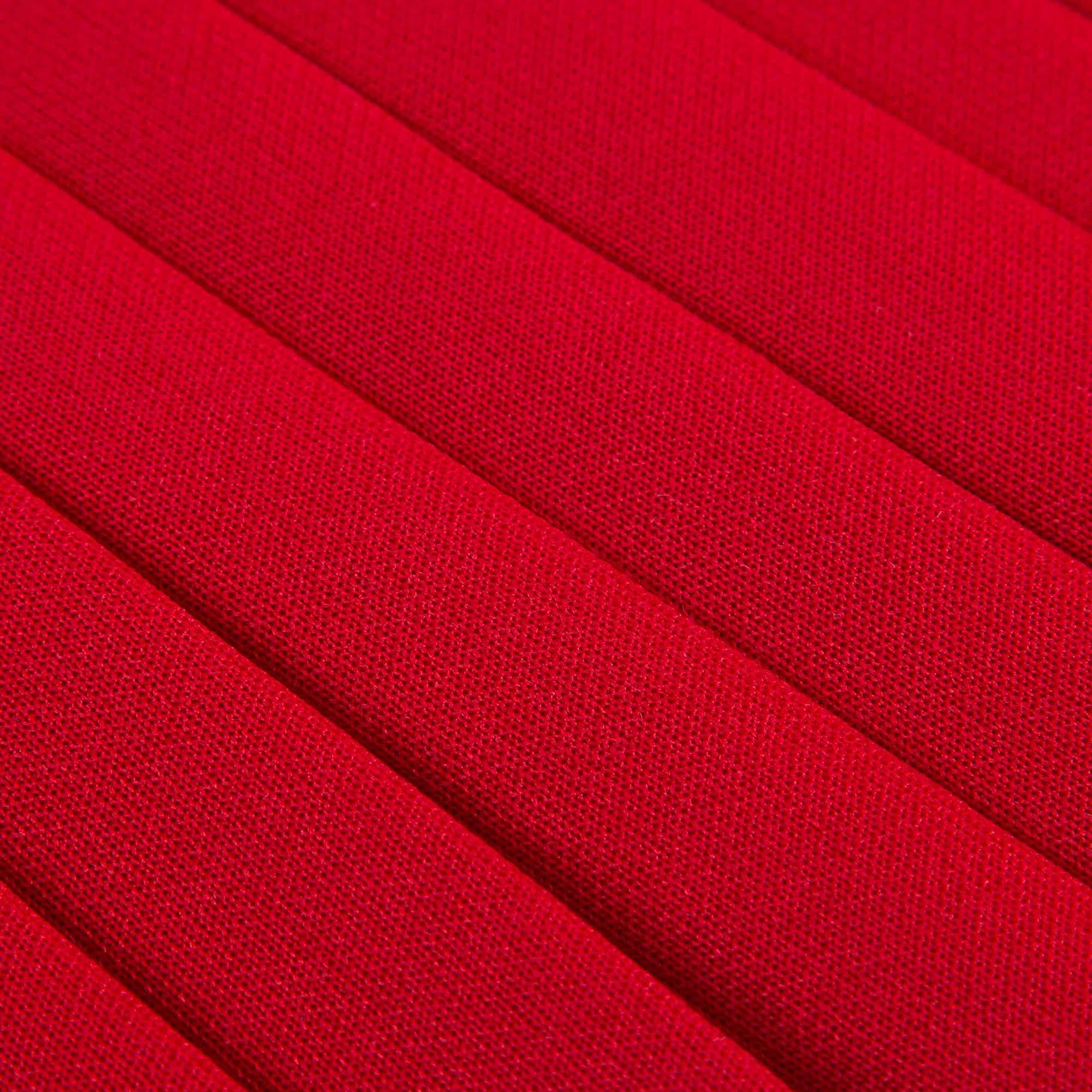 Girls Dark Red Ruffled Cotton Skirt