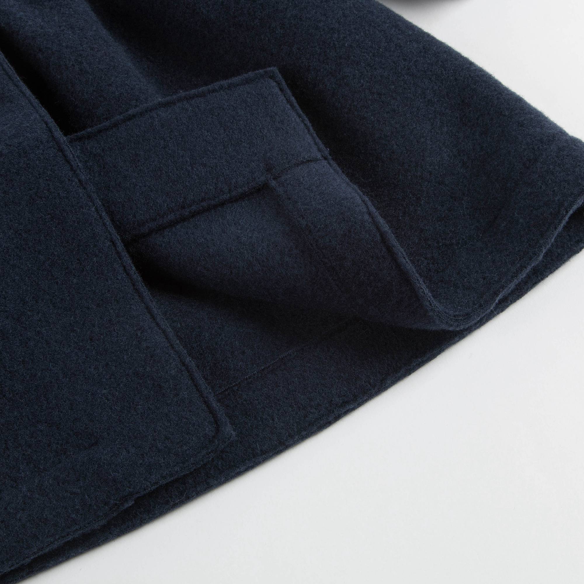 Baby Girls Navy Blue Coat