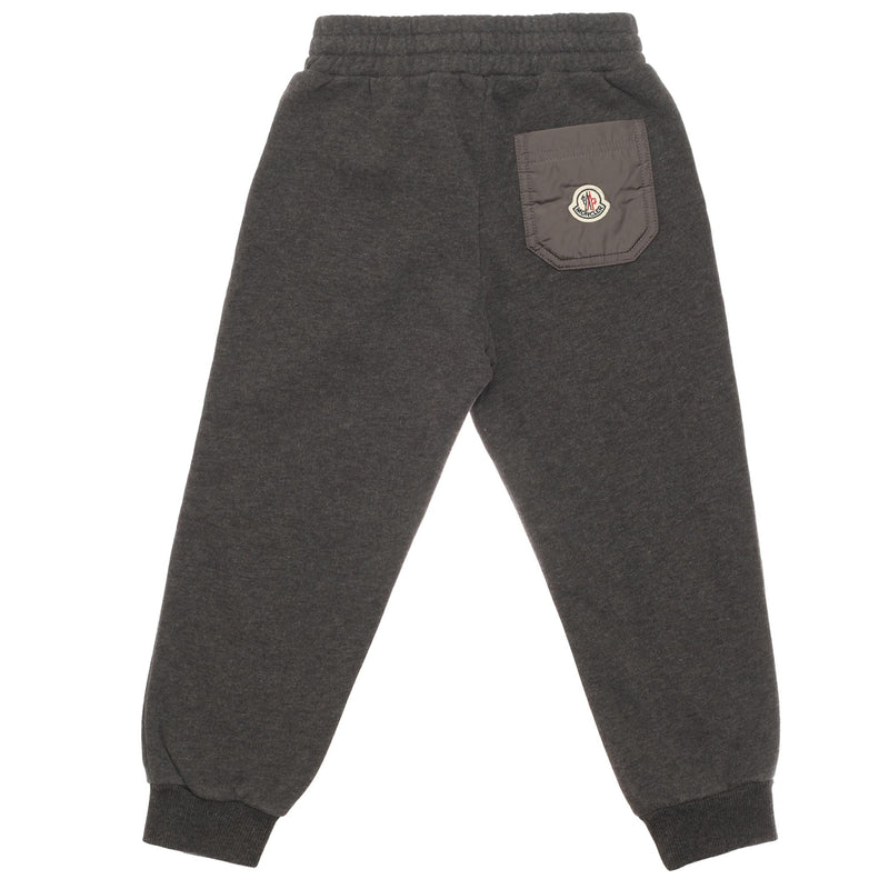 Boys Grey Hooded Cotton Jersey Tracksuit - CÉMAROSE | Children's Fashion Store - 7