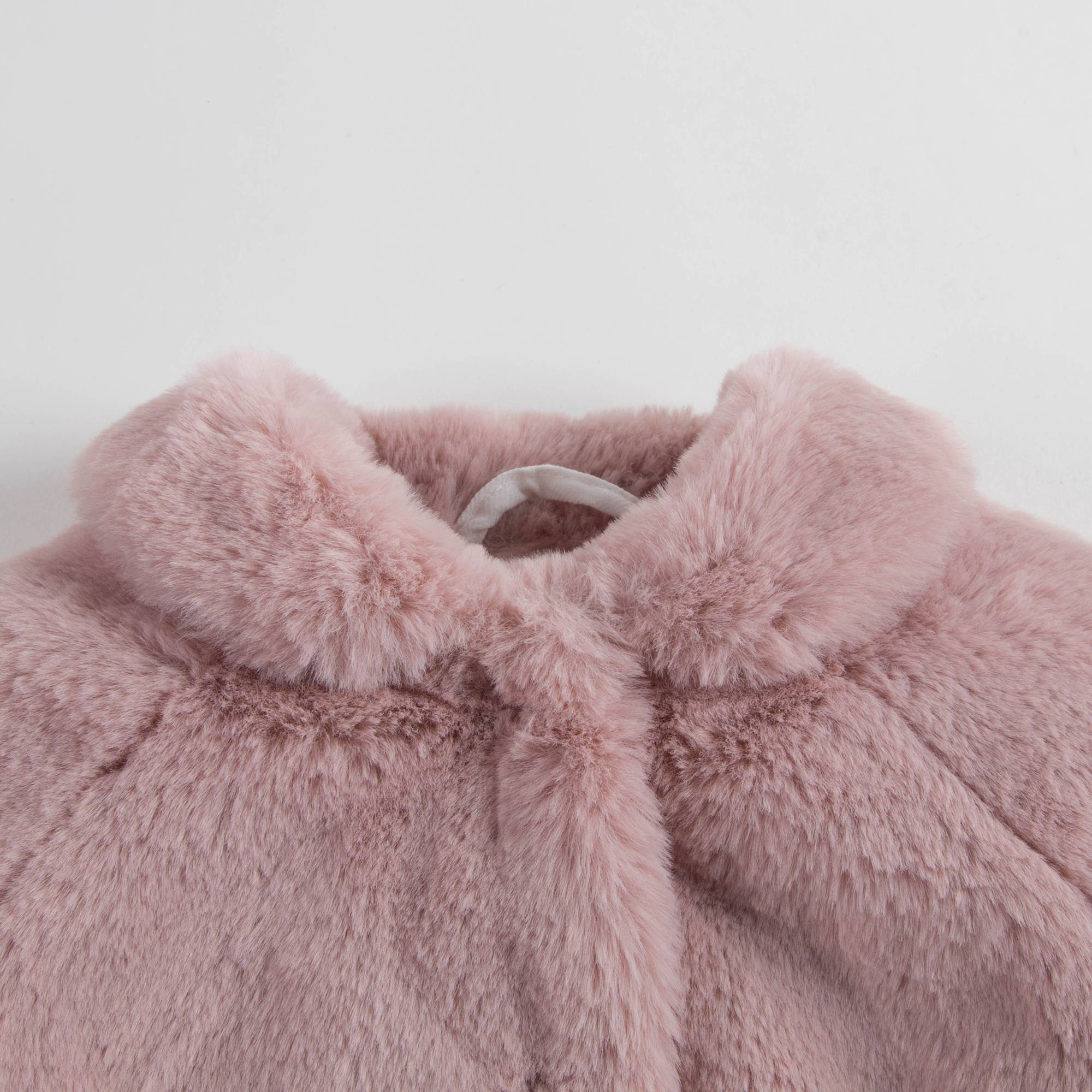 Baby Girls Powder Rose Coat