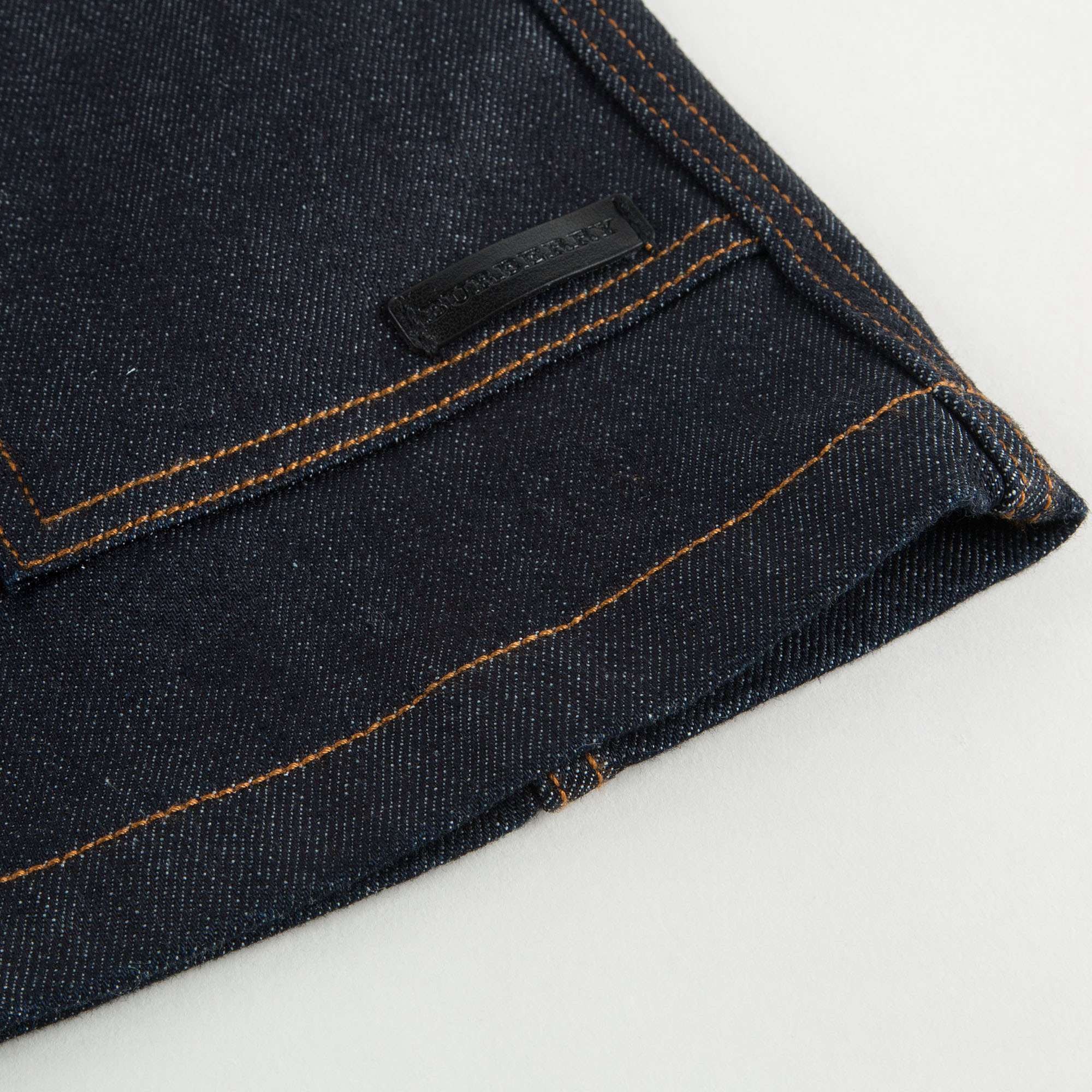 Girls Dark Blue Jean Skirt