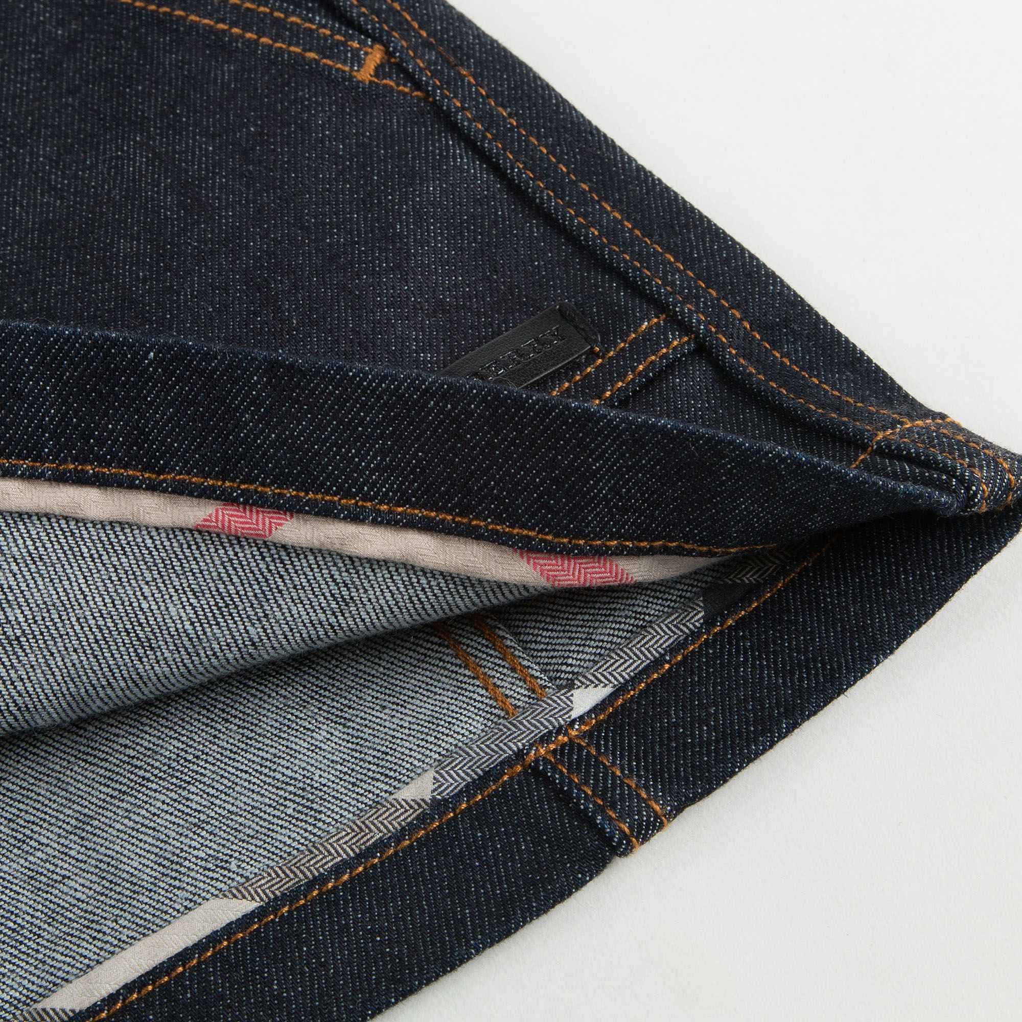 Girls Dark Blue Jean Skirt