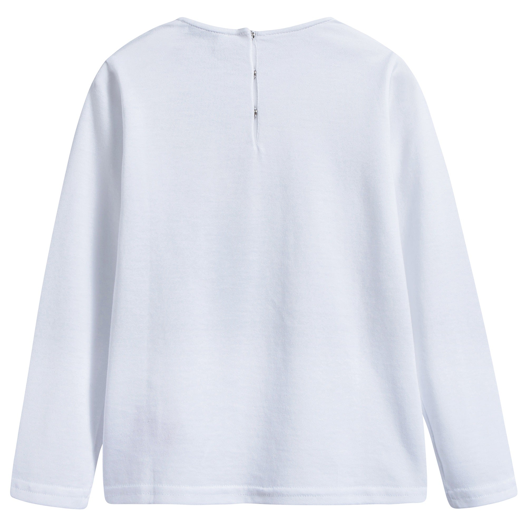 Baby  Girls  White  Rose T-shirt
