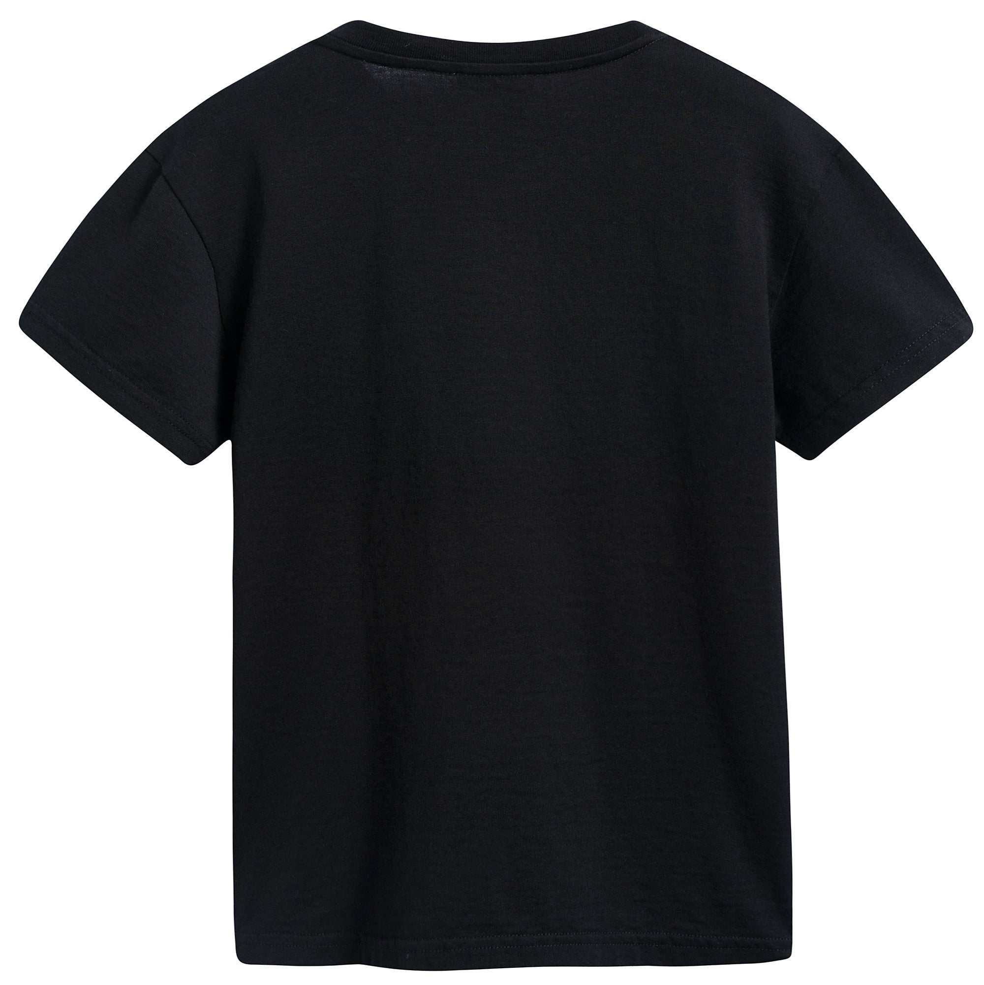 Girls & Boys Black Logo T-shirt