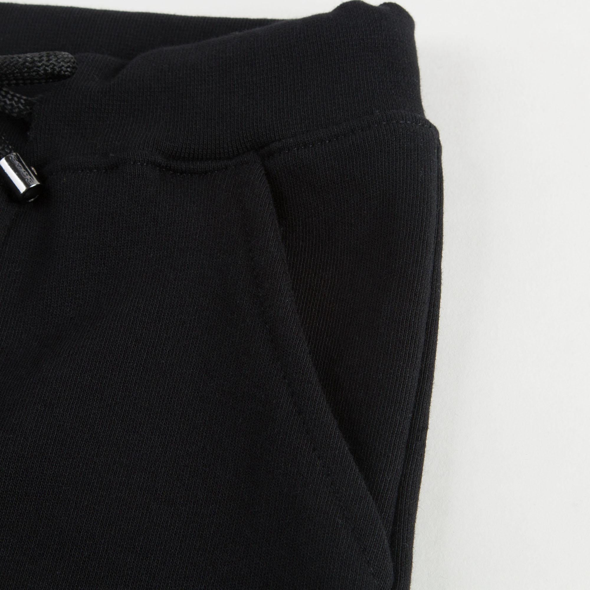 Boys Black Tracksuit Trousers