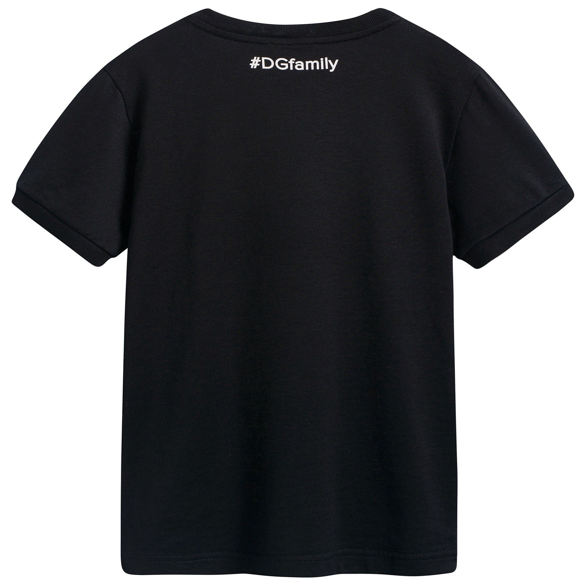 Girls & Boys Black "DG" T-shirt