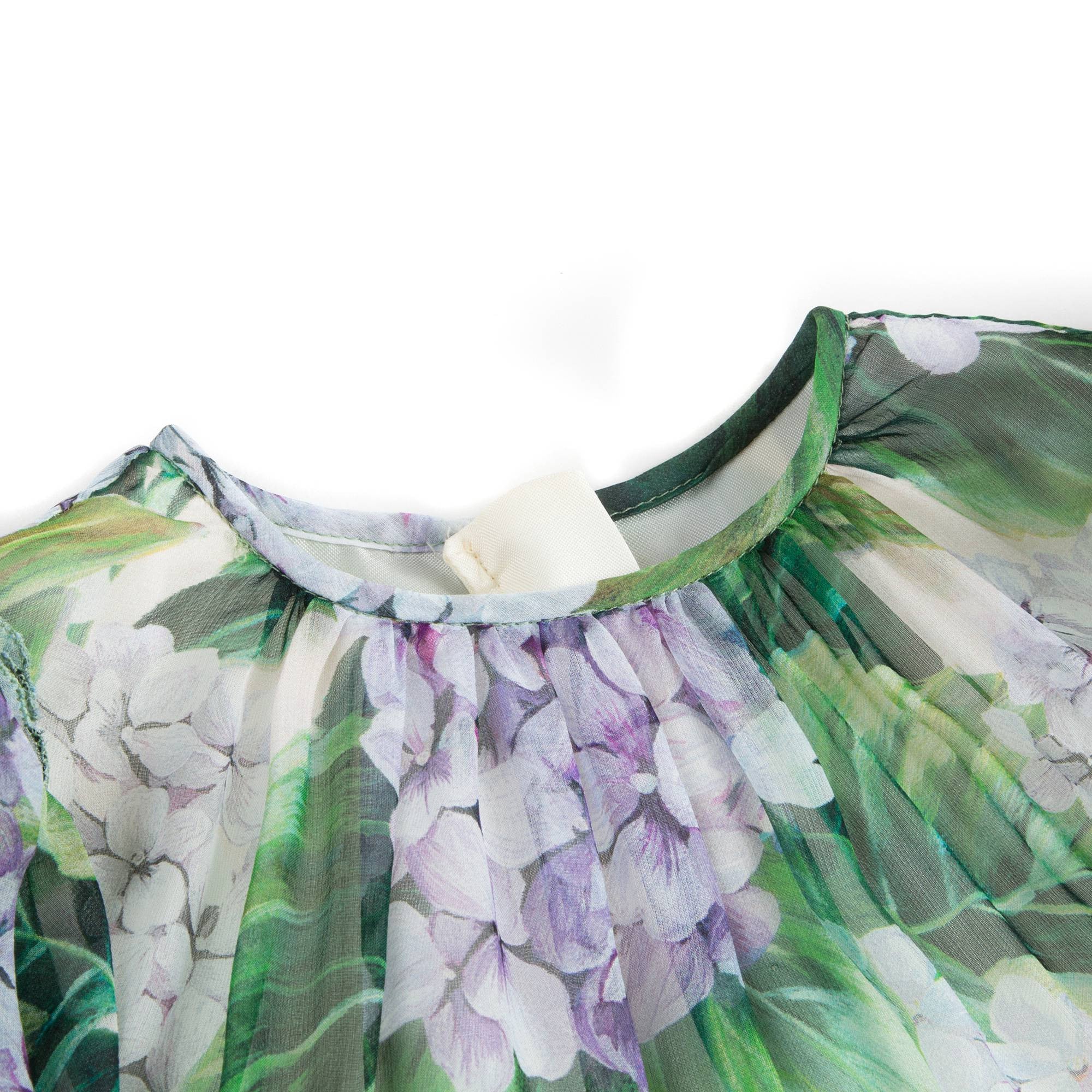 Girls Silk 'Ortensia' Dress