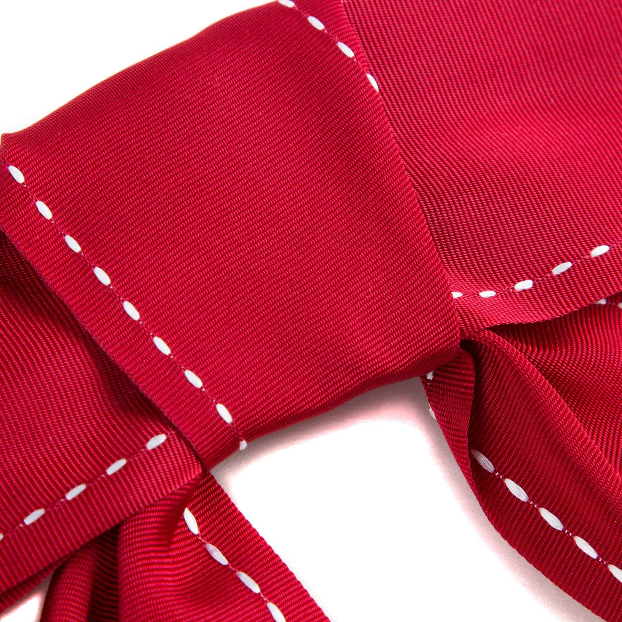 Girls Red 'Back to school' Bow Tie