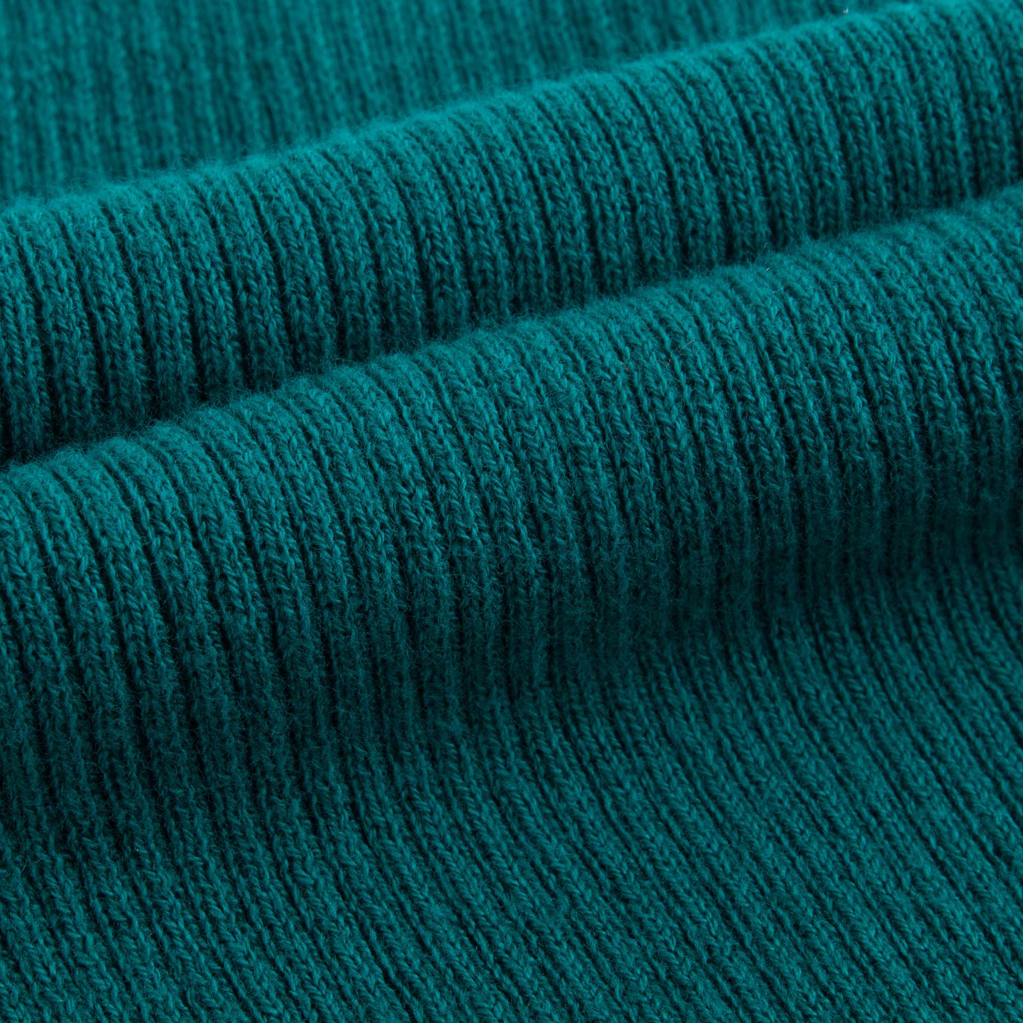 Girls Teal Cotton Zenobia Cardigan