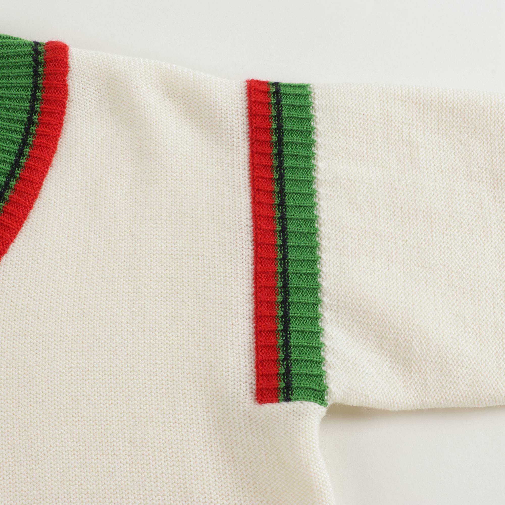 Boys & Girls White Wool Jumper