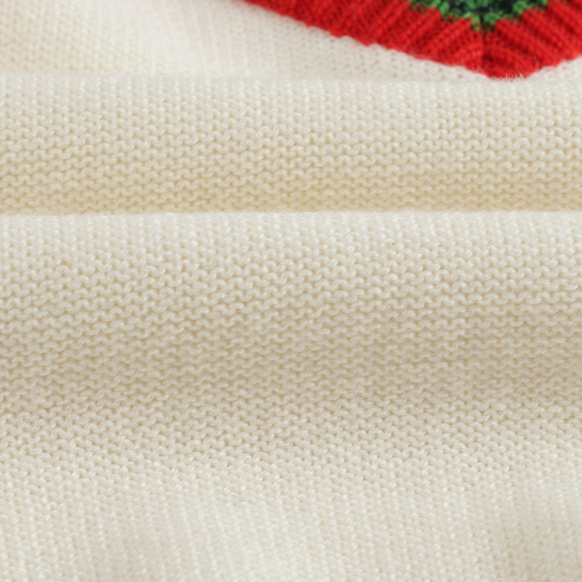 Boys & Girls White Wool Jumper