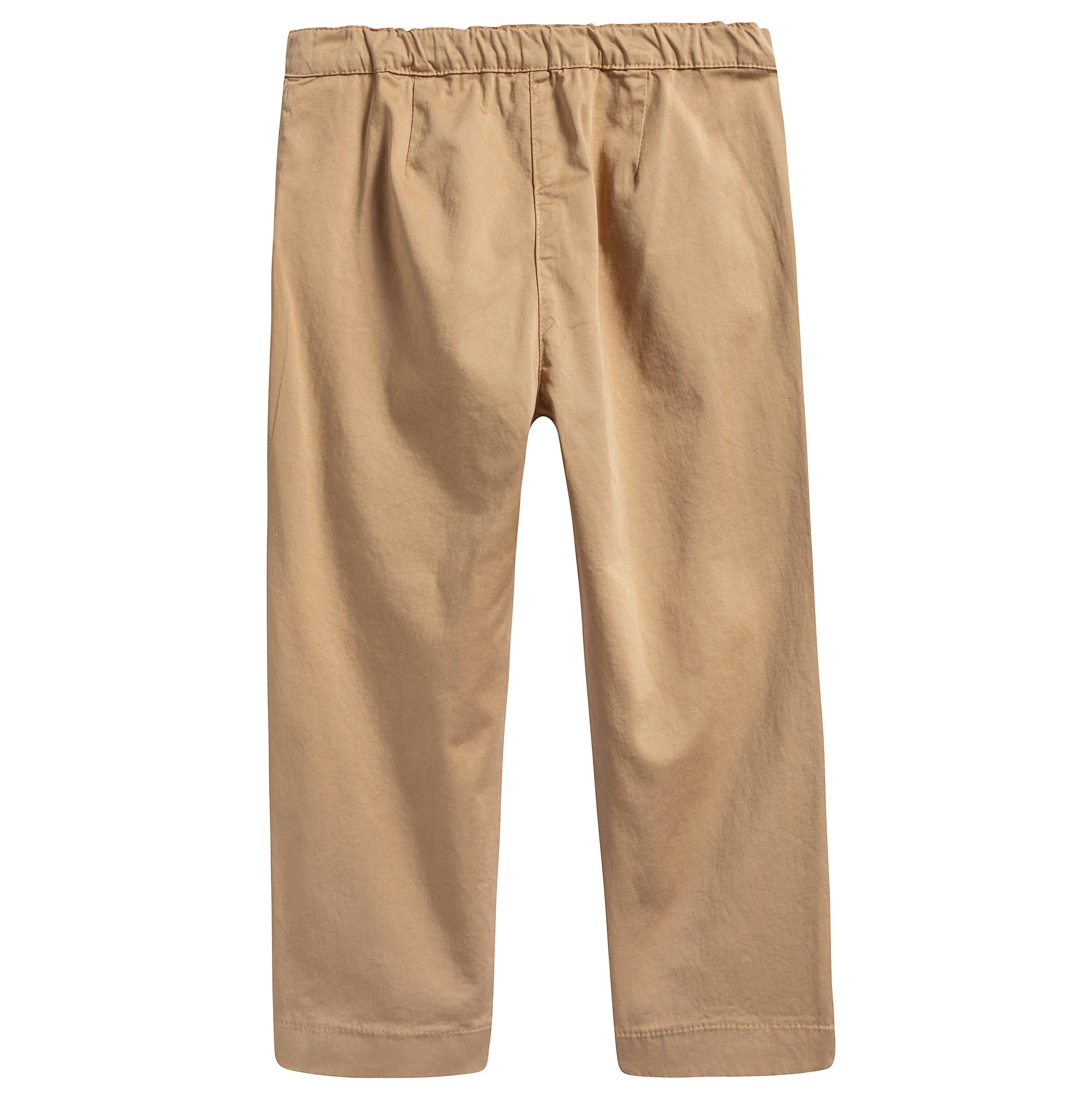 Girls Camel Capri Pants  Cotton Trousers