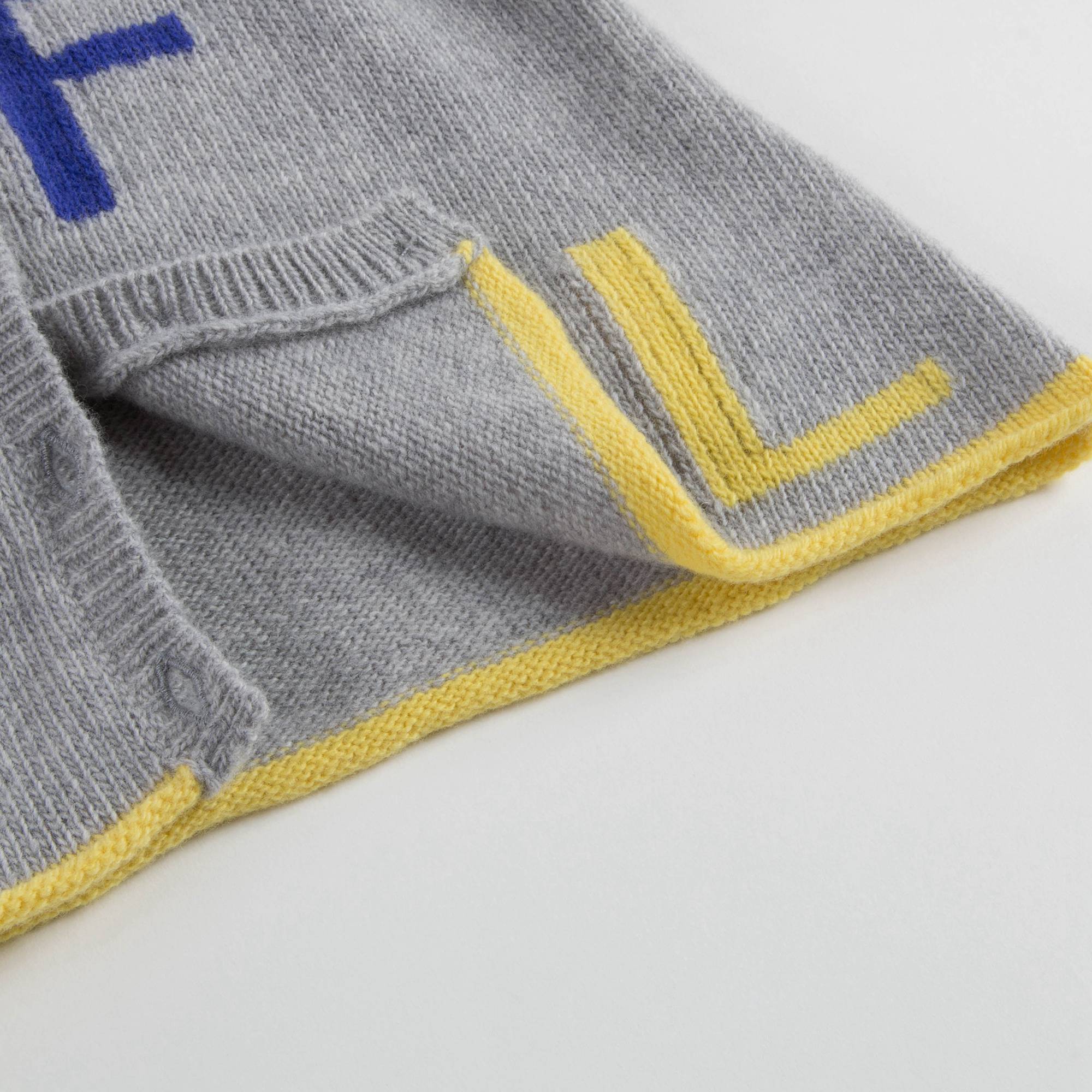 Baby Girls Grey Wool Cardigan
