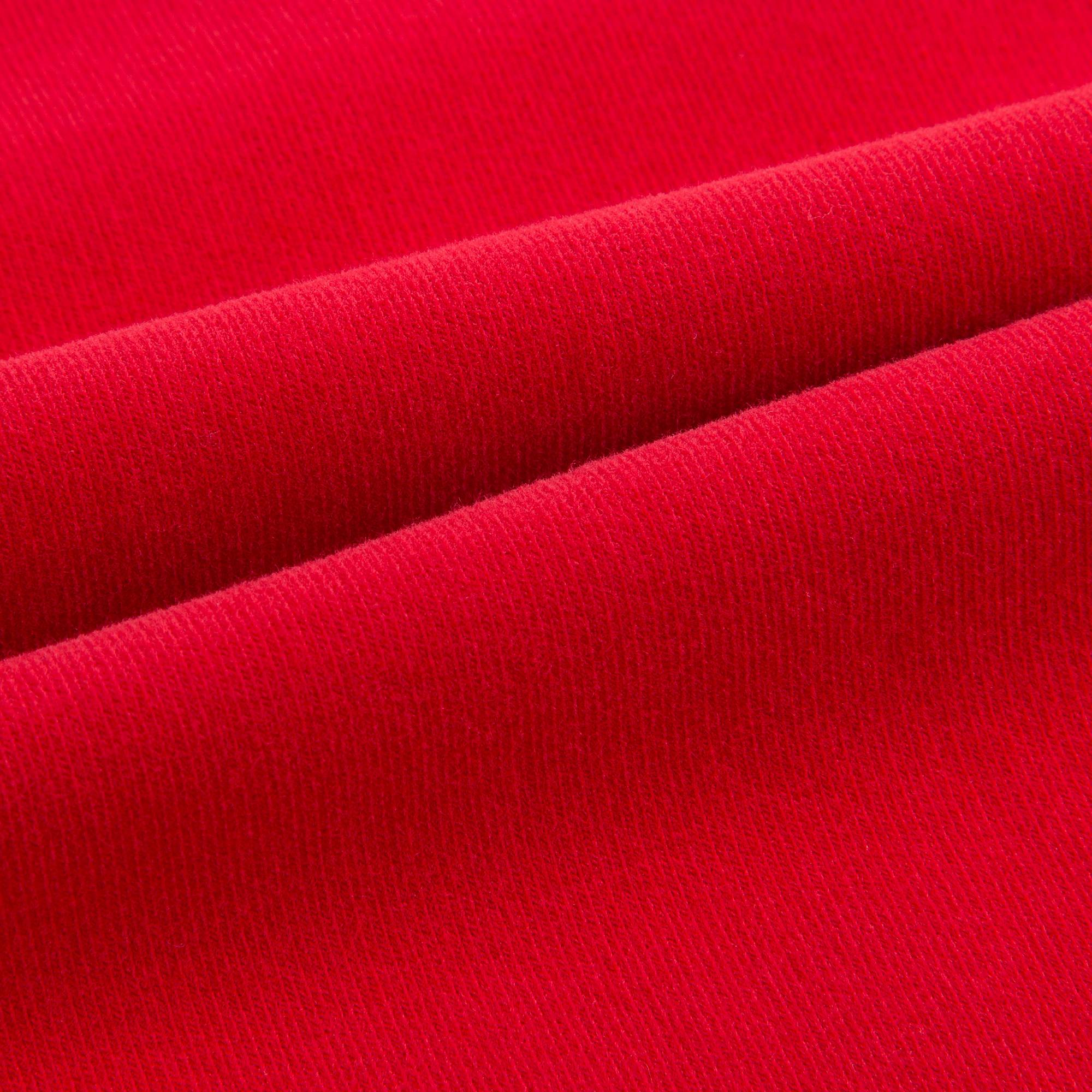 Girls Poppy Red Cotton Sweatshirt