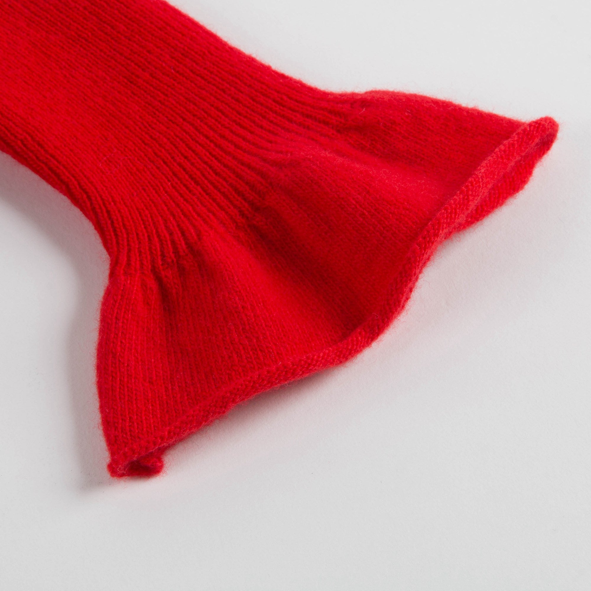 Baby Girls Poppy Red Wool Cardigan