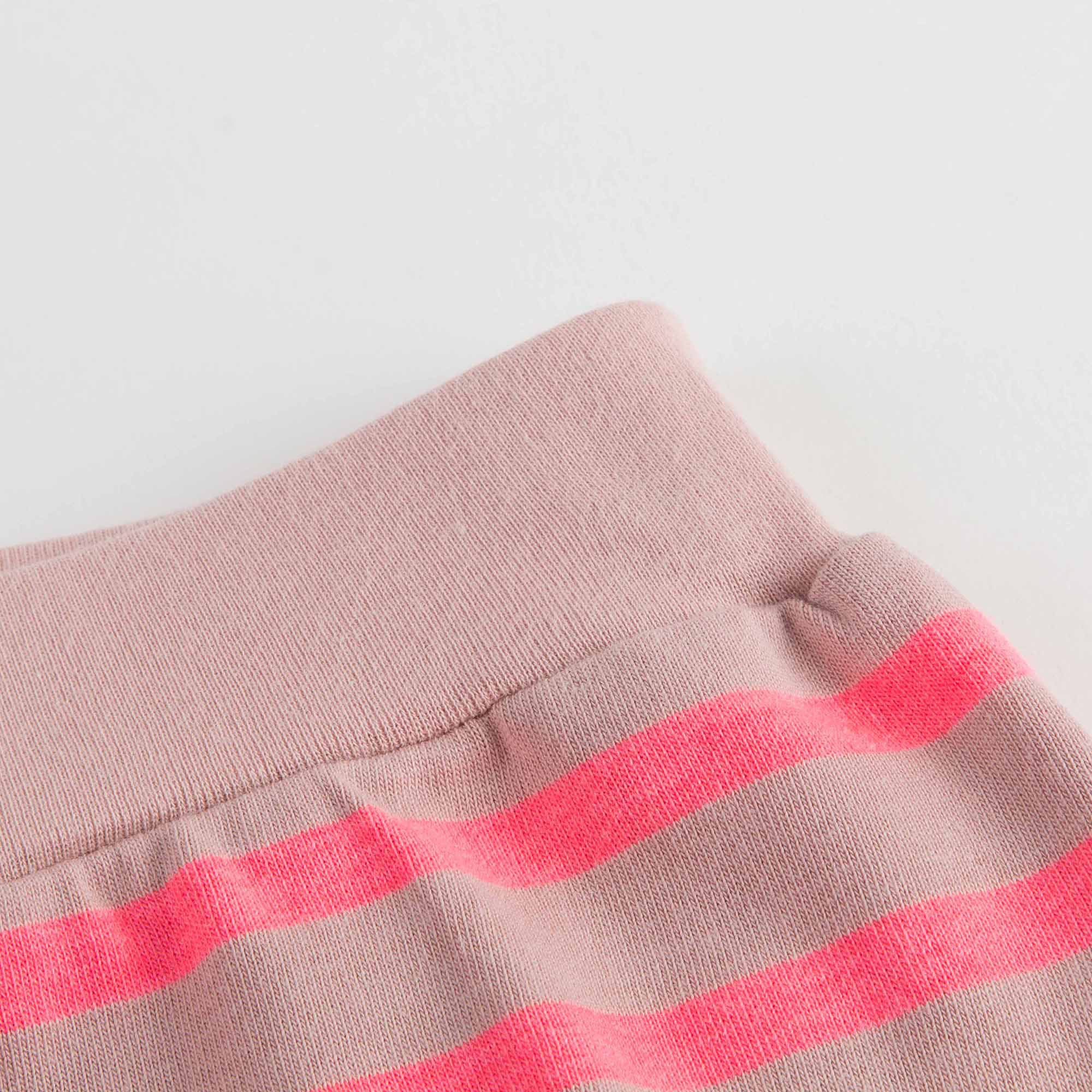 Baby Girls Pink Striped Trousers