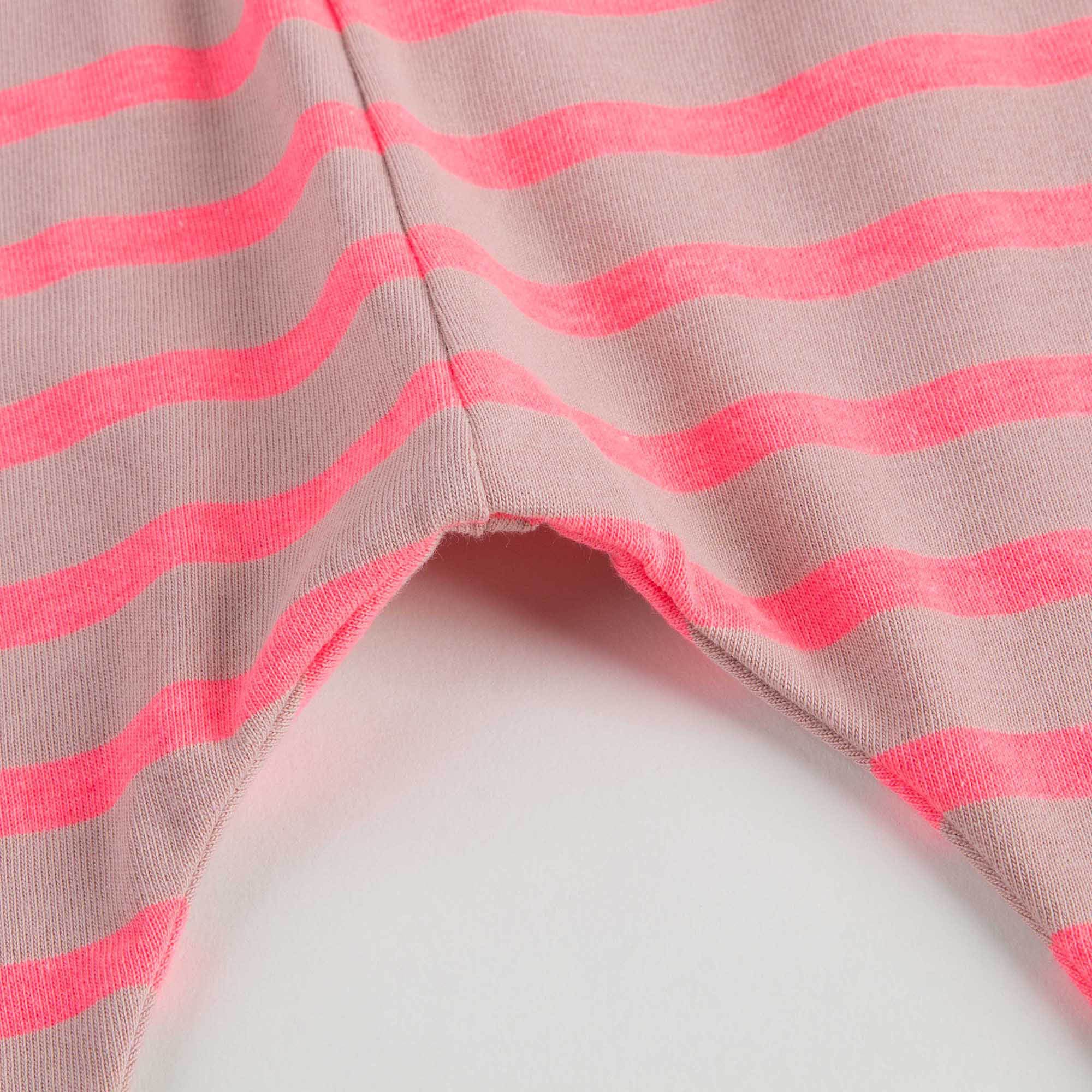 Baby Girls Pink Striped Trousers