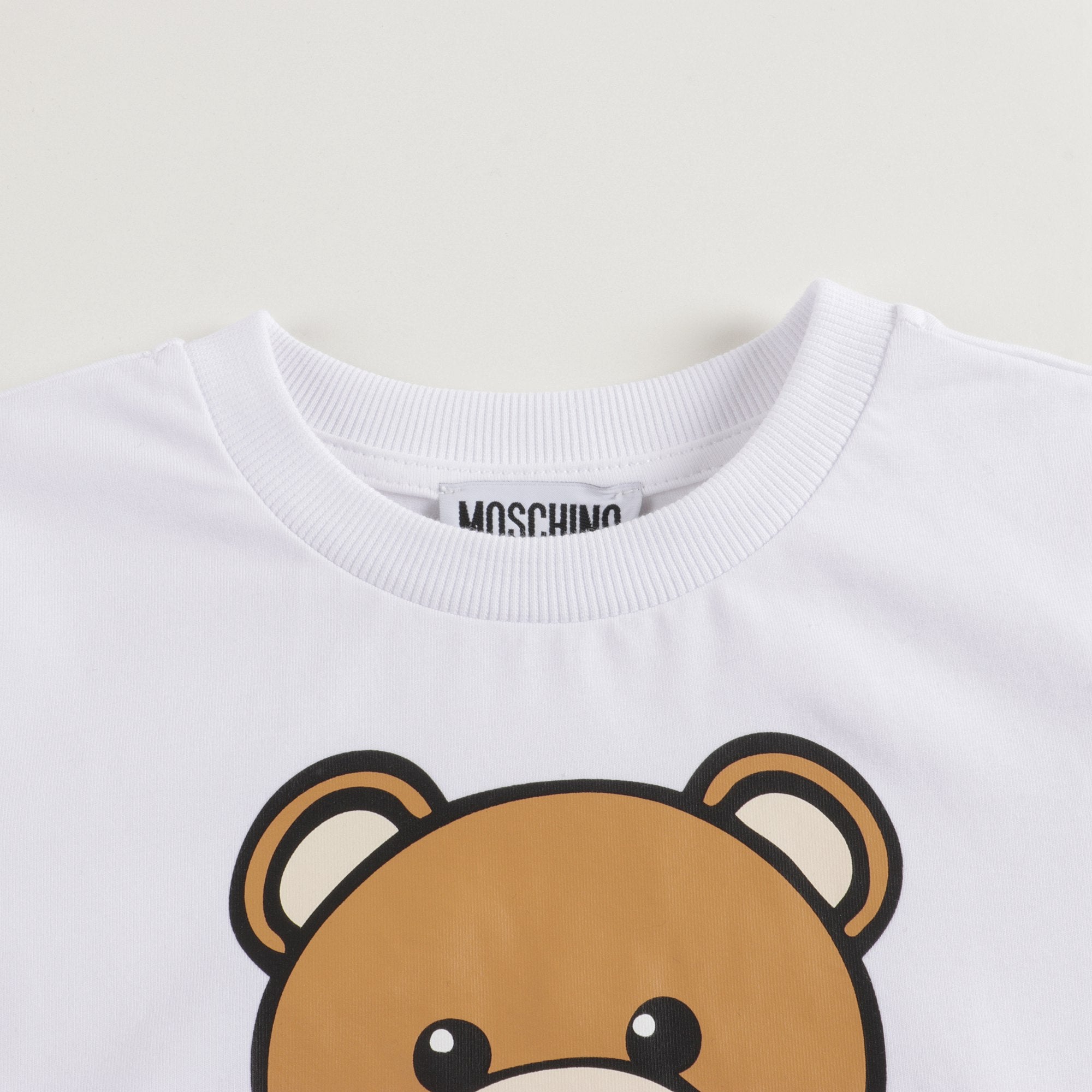 Boys & Girls Optical White T-Shirt