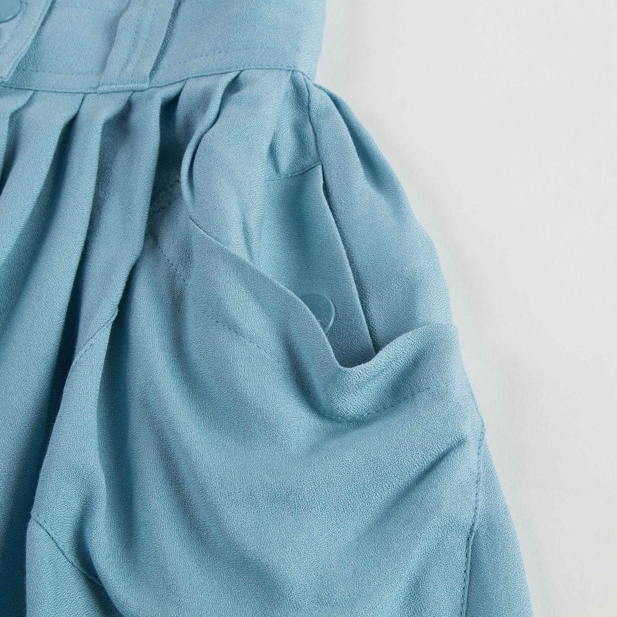 Girls Blue Denim Skirt