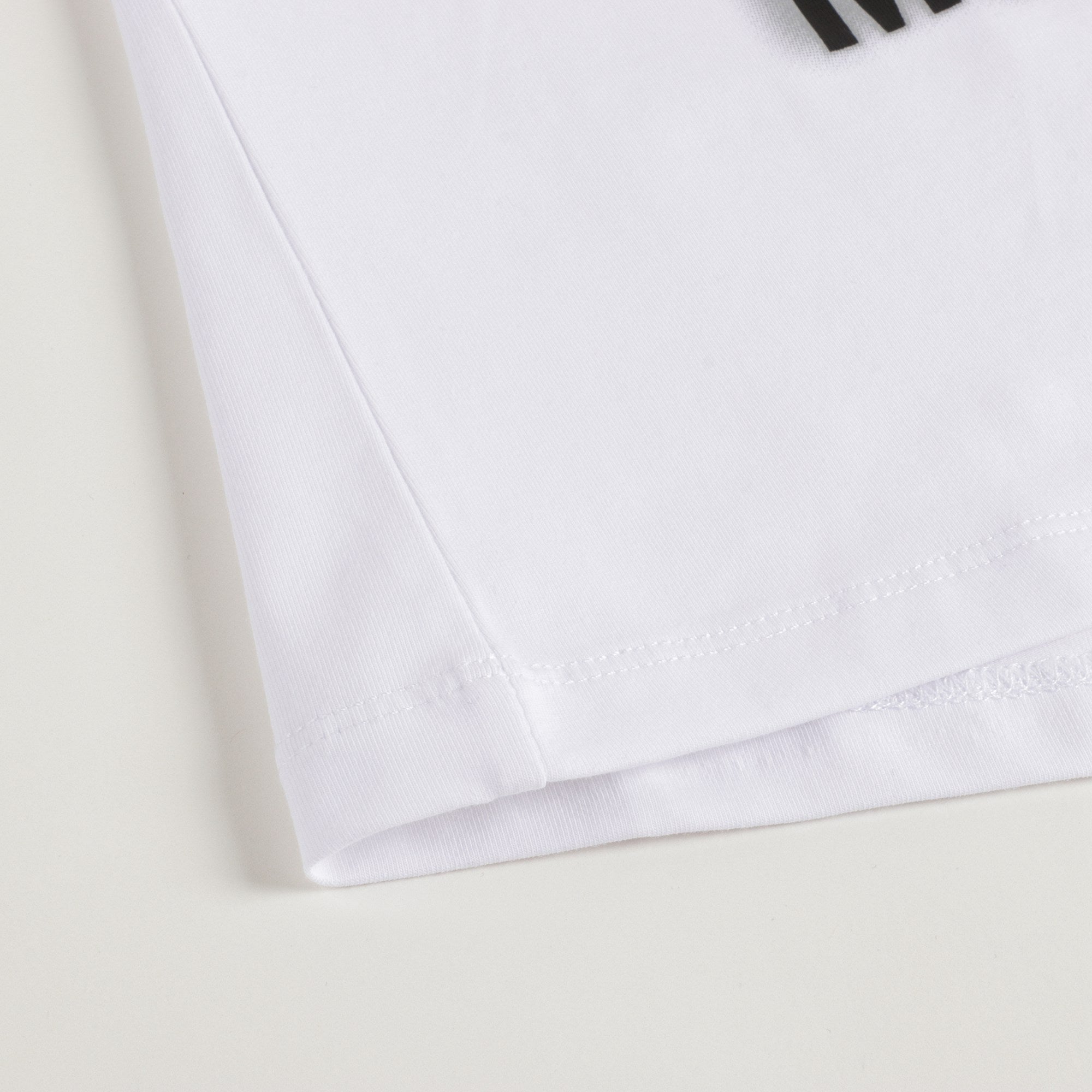 Boys & Girls Optical White T-Shirt