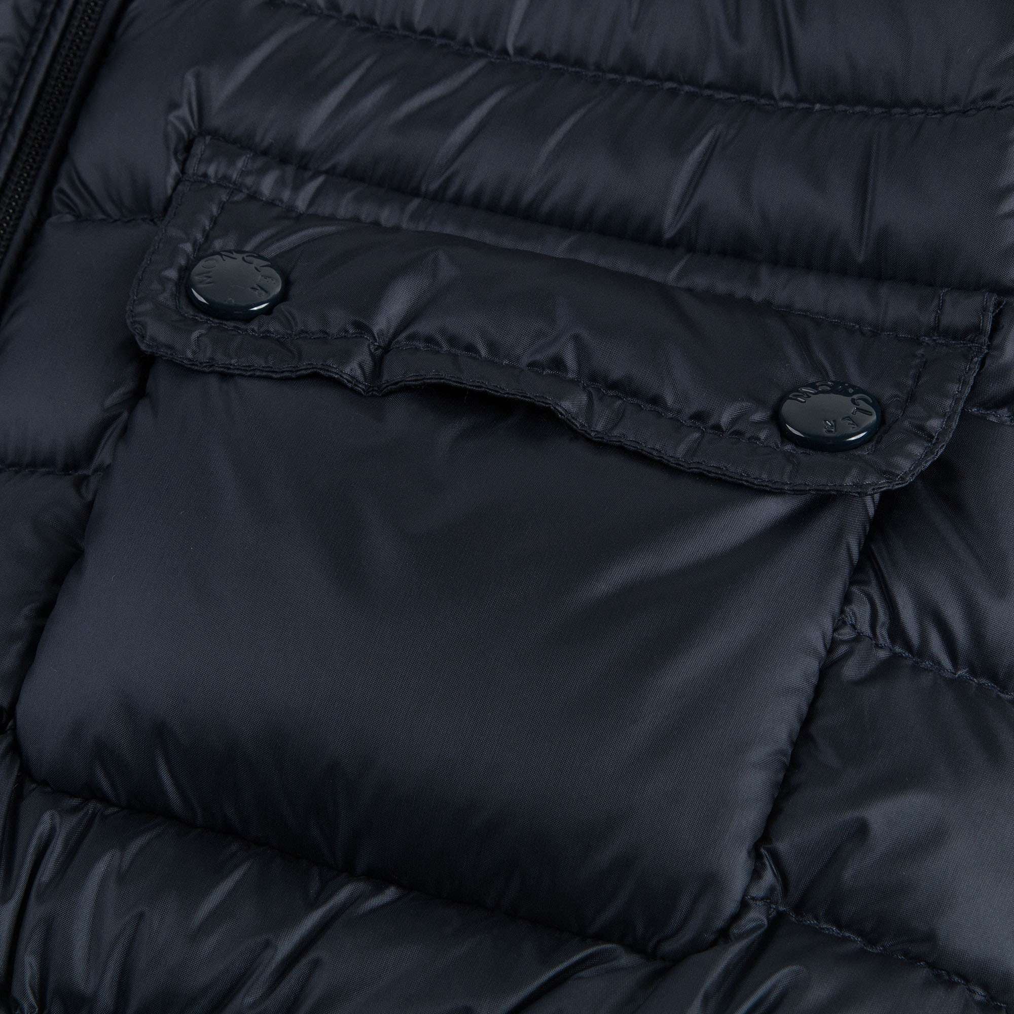 Girls Dark Blue "Lans"Down Padded Jacket