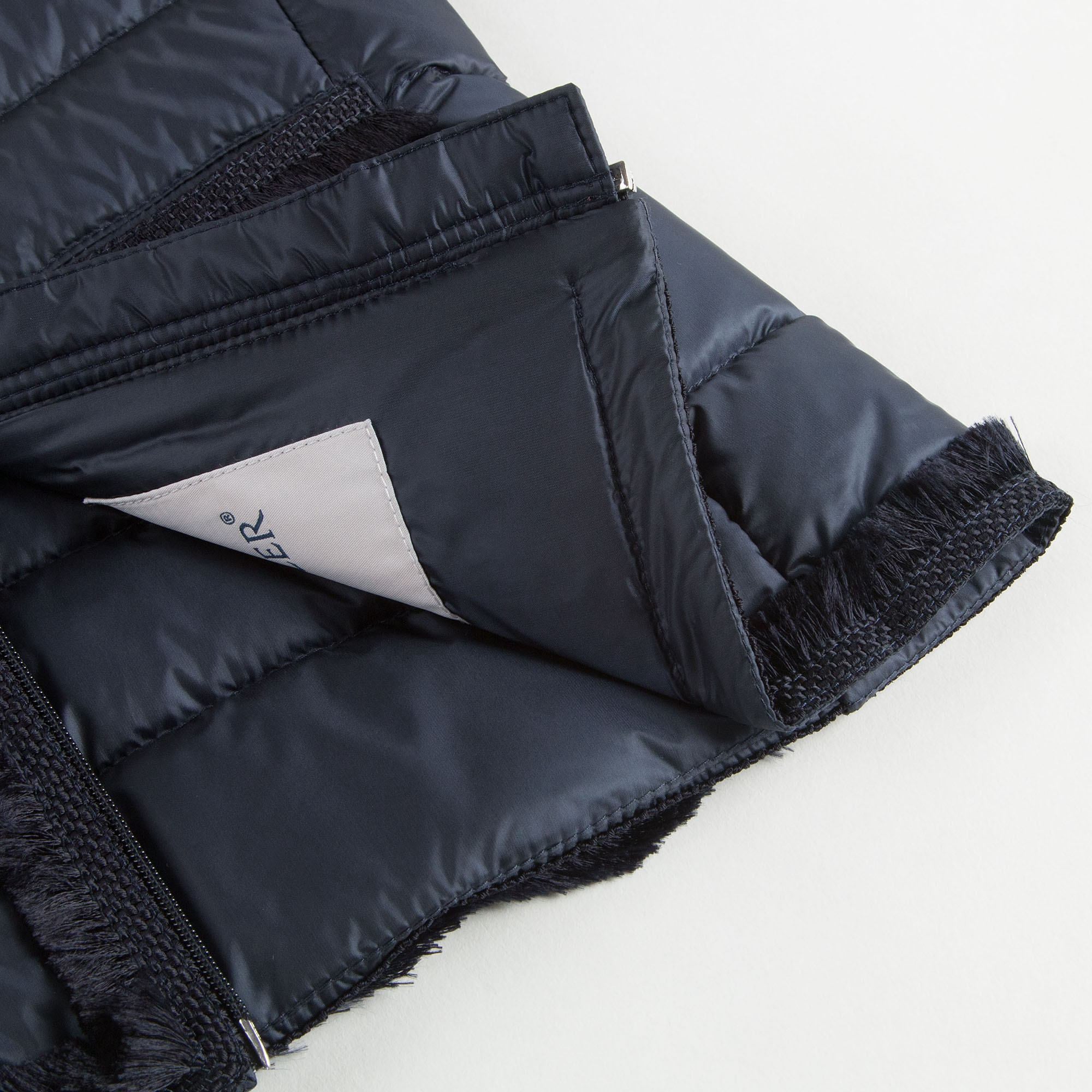 Girls Dark Blue "Kamaria"Down Padded Jacket