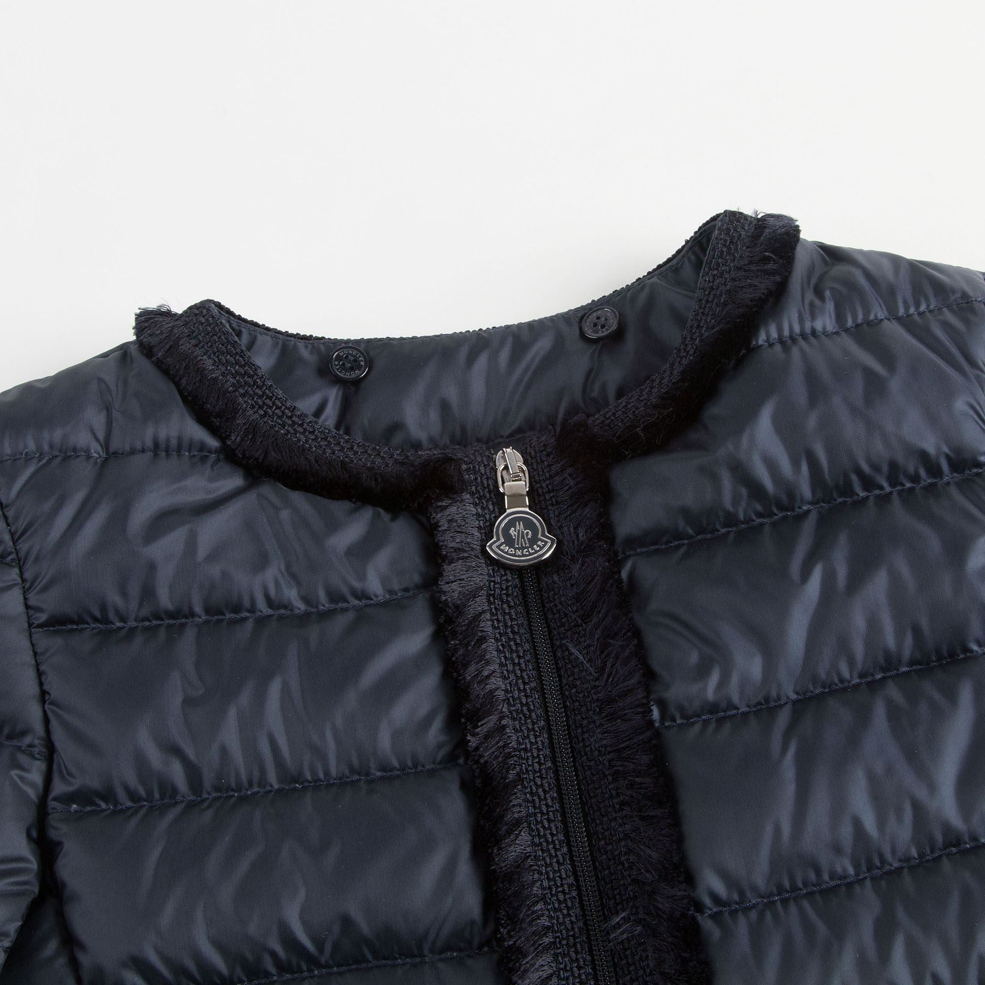 Girls Dark Blue "Kamaria"Down Padded Jacket