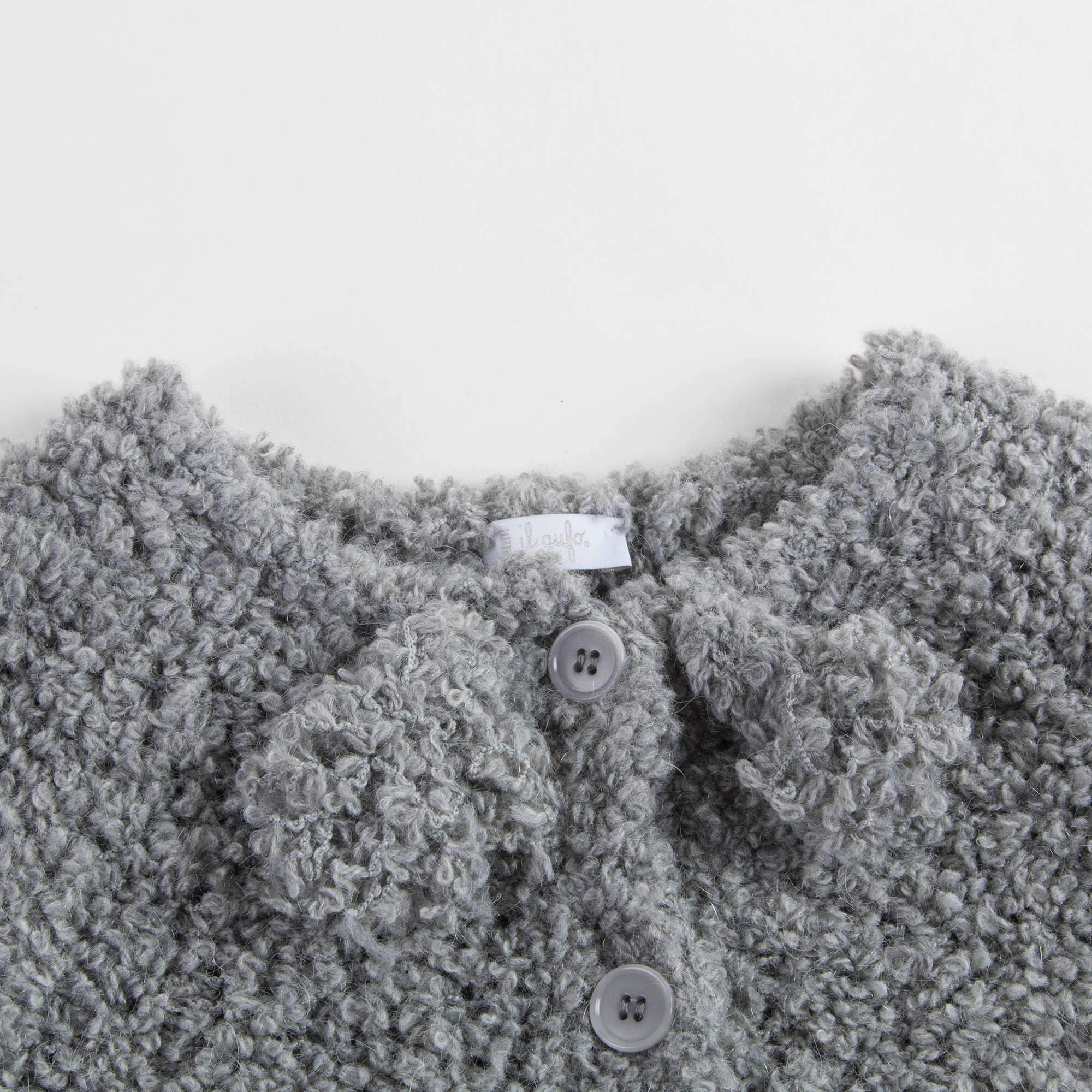 Girls Cloud Grey Cardigan