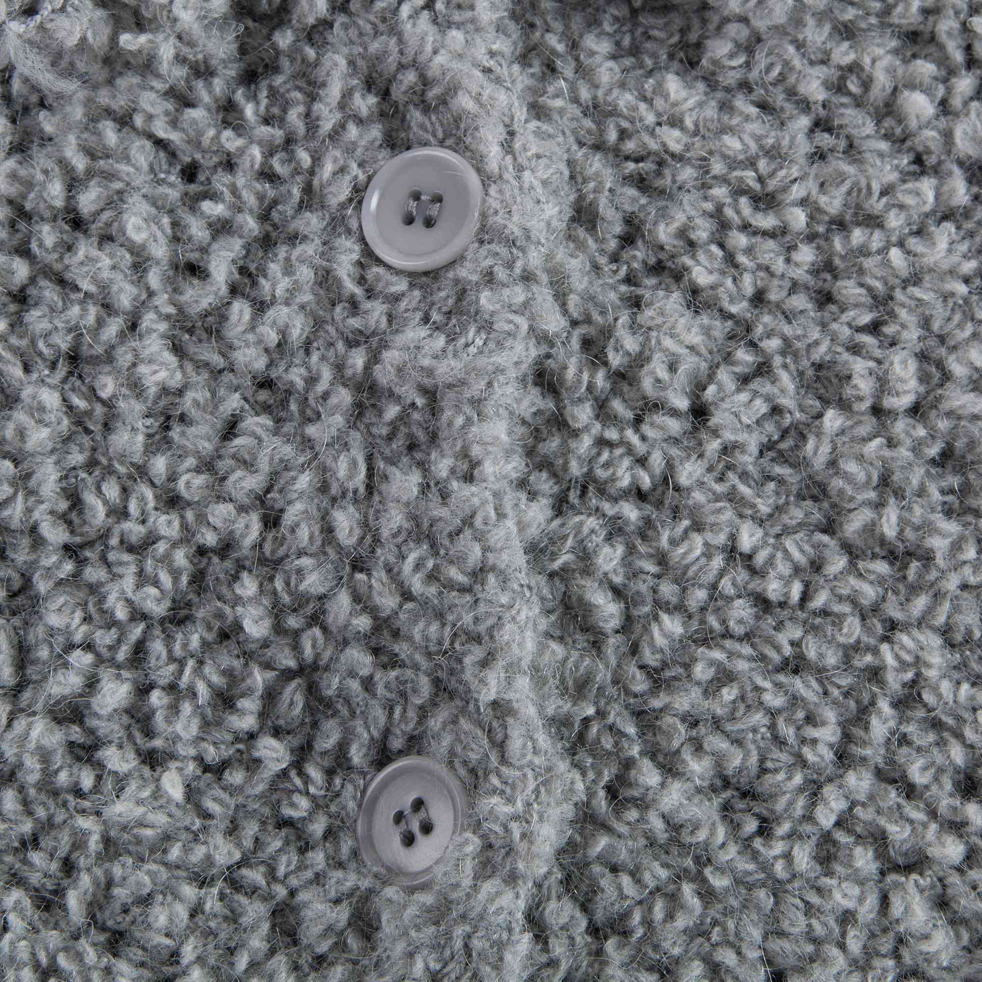 Girls Cloud Grey Cardigan