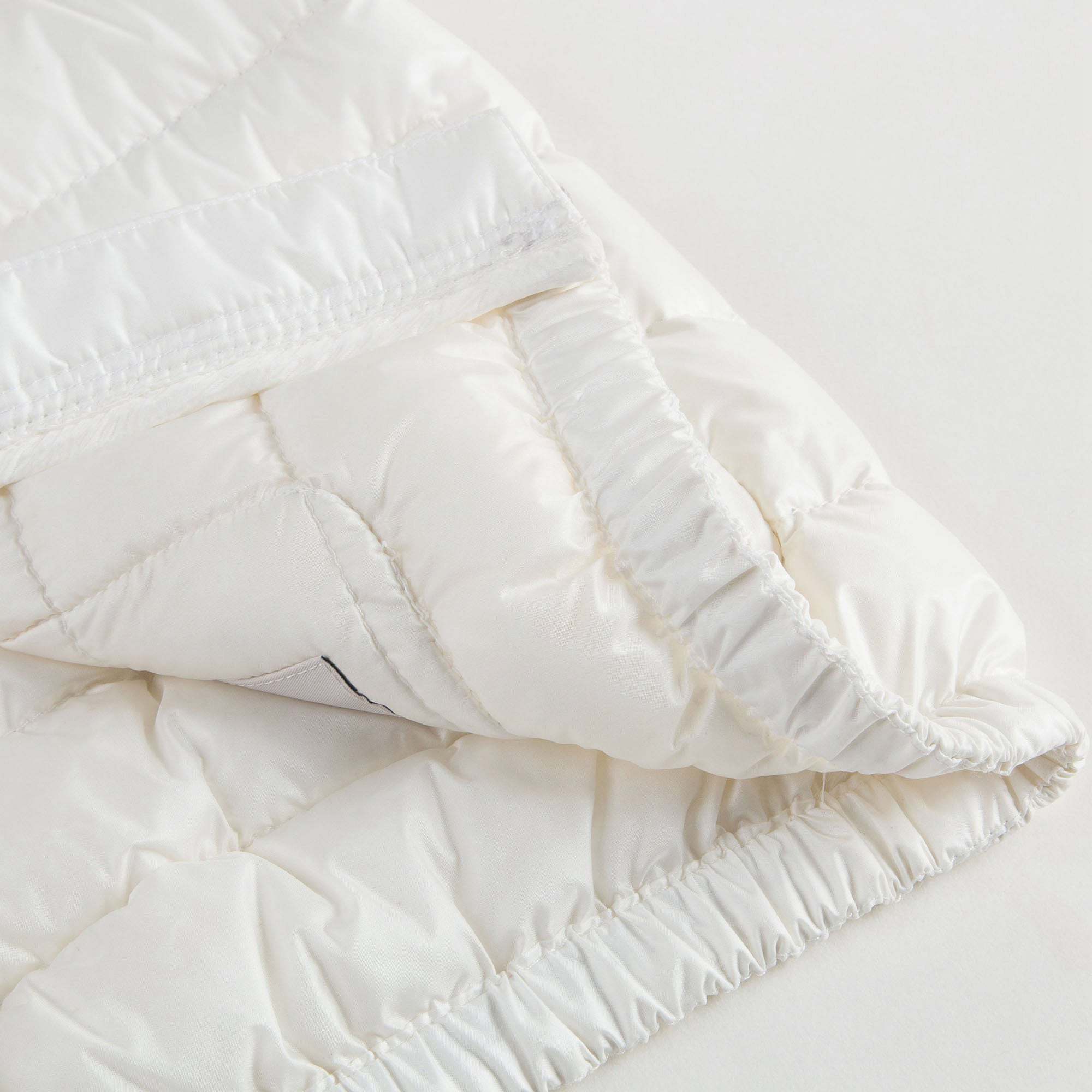 Girls White "Lans"Down Padded Jacket