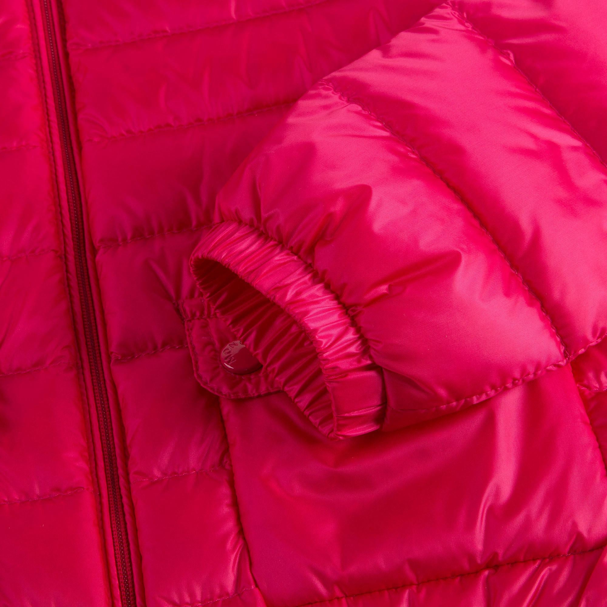 Girls Fuchsia "Lans"Down Padded Jacket
