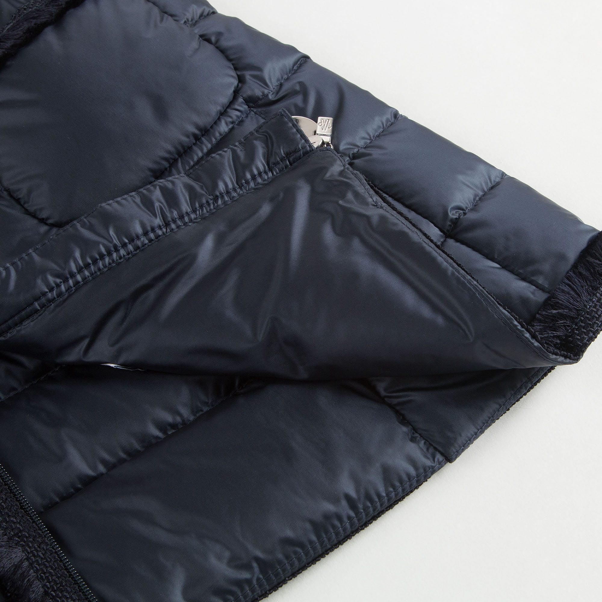 Girls Dark Blue "Antheia"Down Padded Jacket