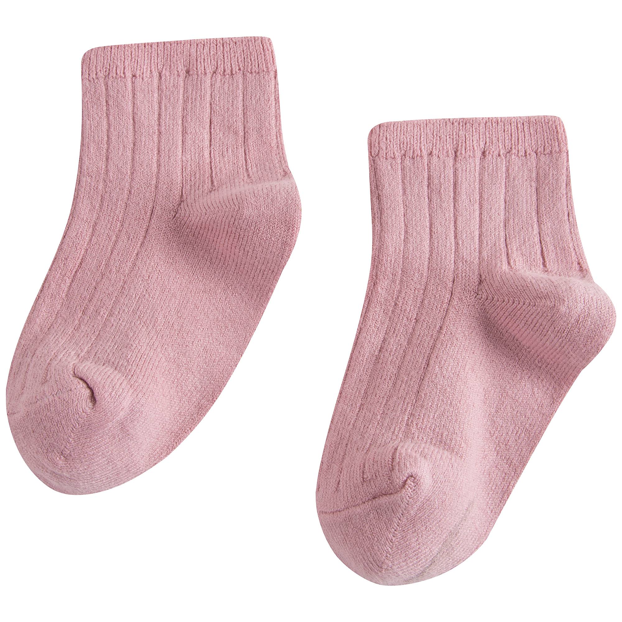 大童粉色袜子