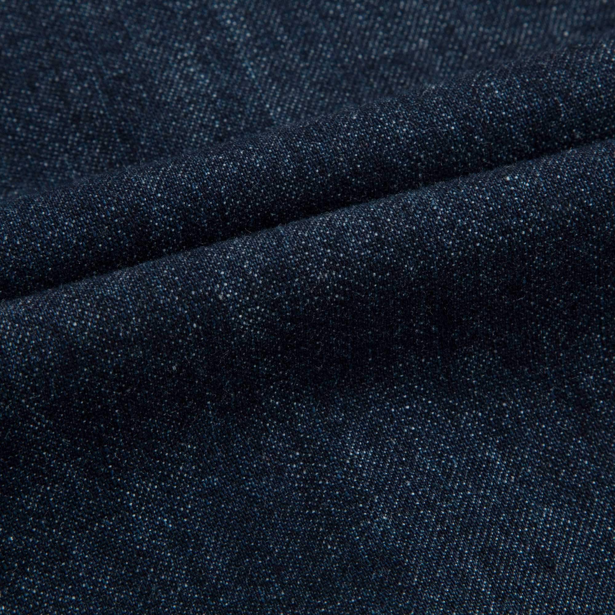 Girls Dark Blue Cotton Shirt