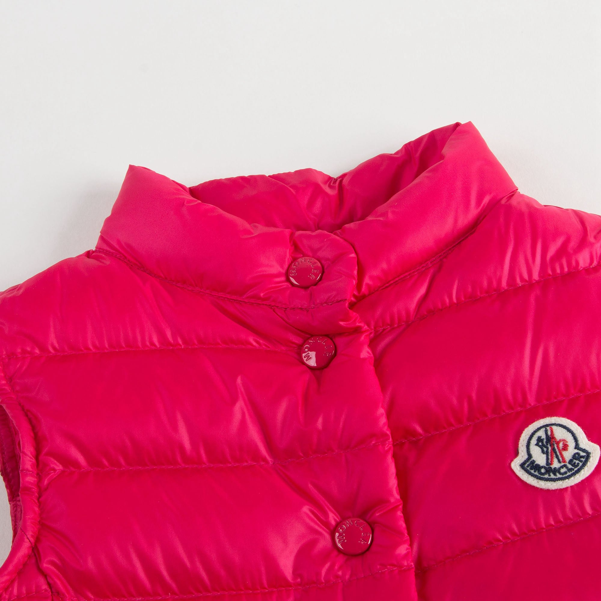 Girls Fuchsia "Liane"Down Padded Gilet