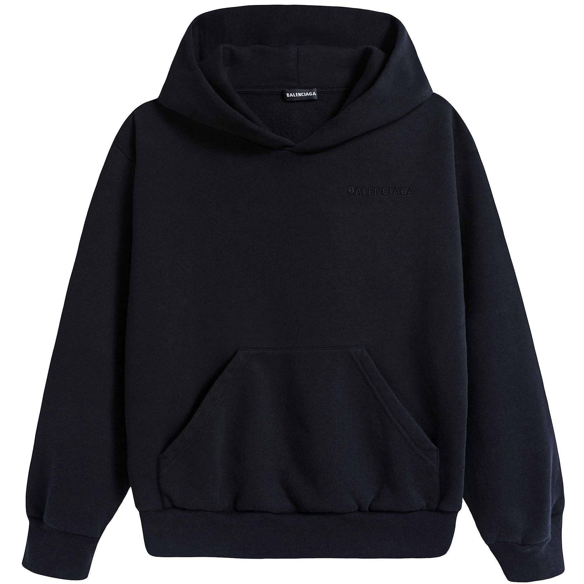 Boys & Girls Black Cotton Sweatshirt